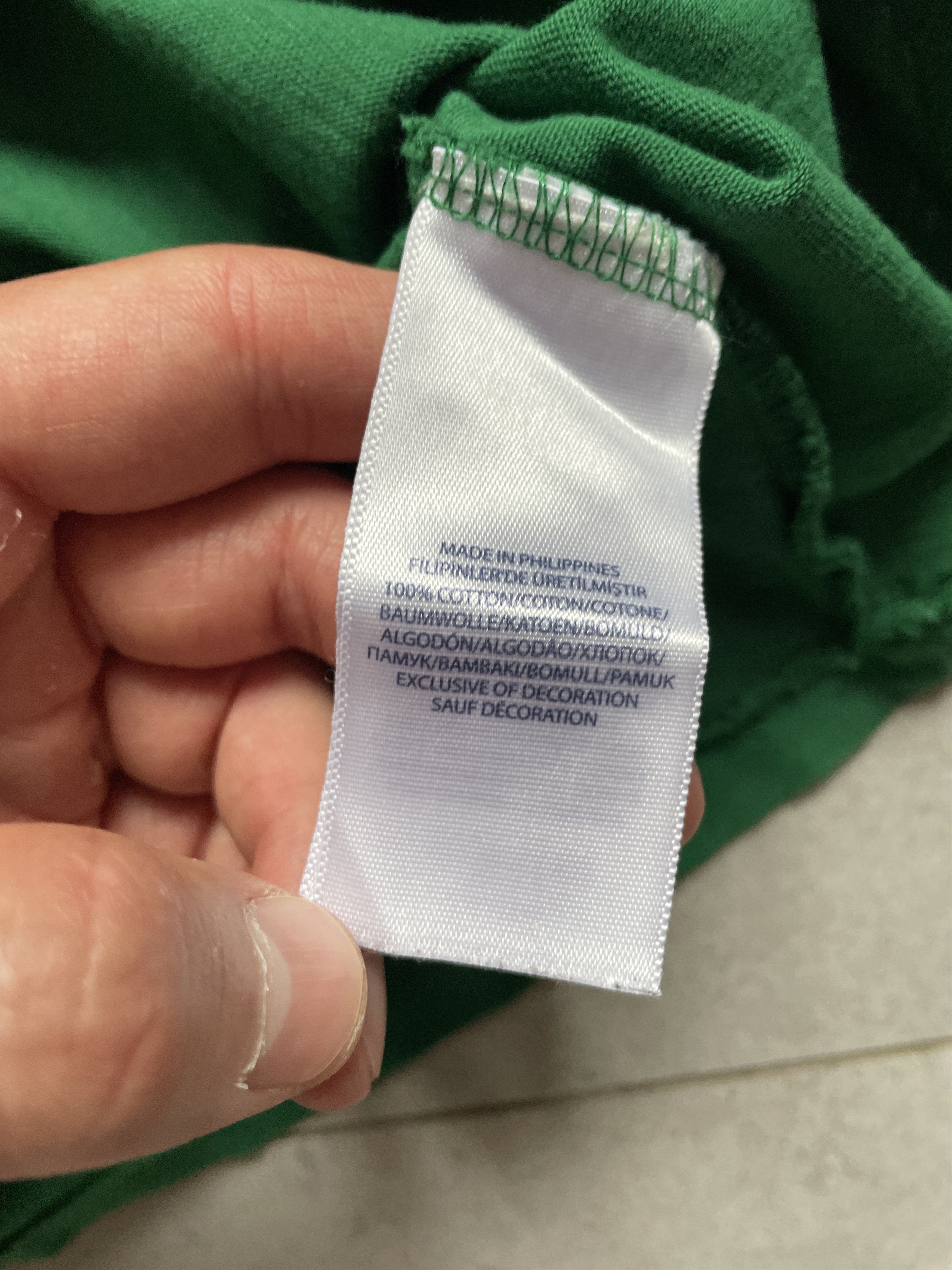 Polo Ralph Lauren POLO RALPH LAUREN GREEN LOGO CHIEF KEEF TYPE TEE Size US XL / EU 56 / 4 - 4 Thumbnail