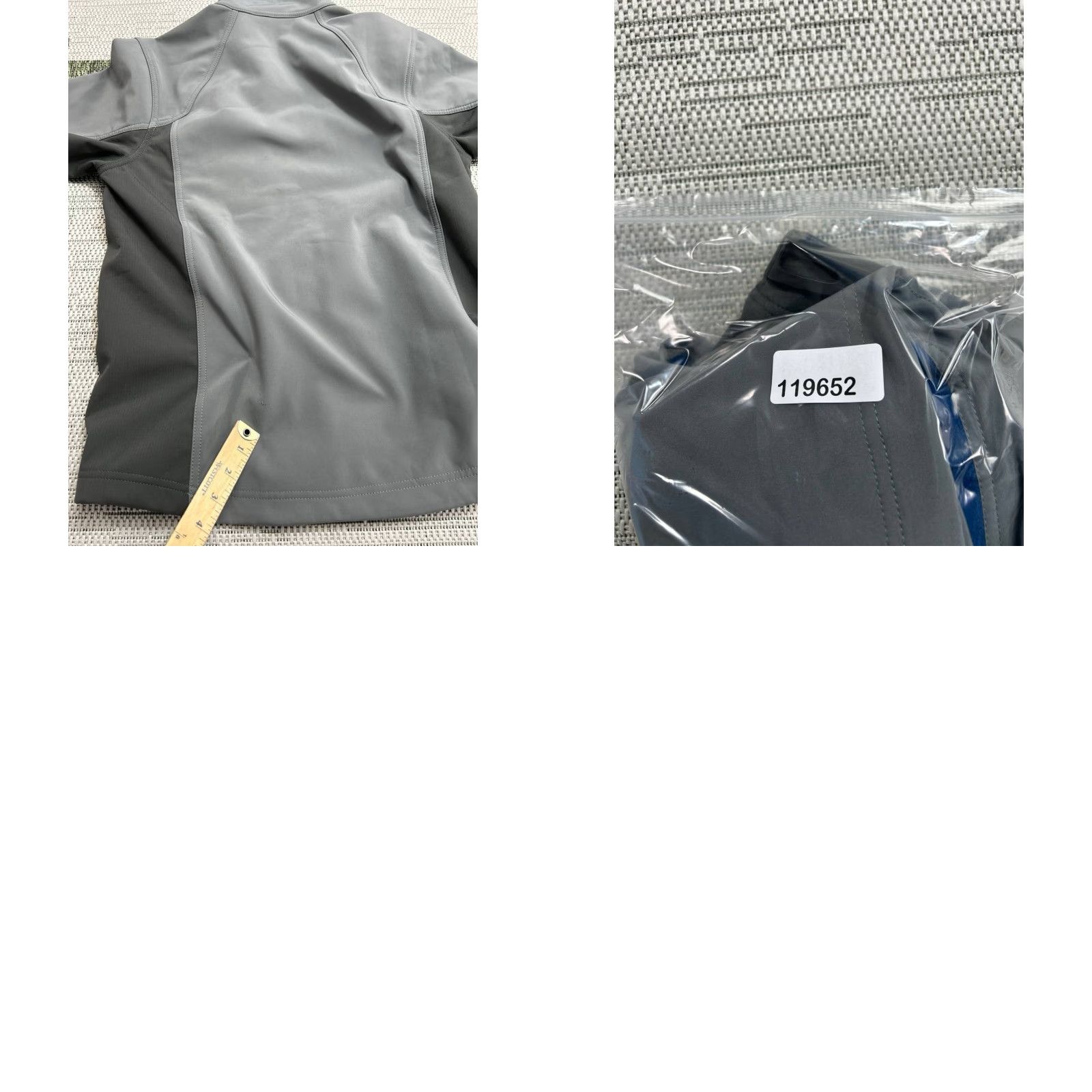 Eddie Bauer VINTAGE? No — Eddie Bauer Windfoil Elite Jacket Mens Small Gray Fleece Lined Full Zip Winter Jacket Size US S / EU 44-46 / 1 - 9 Thumbnail