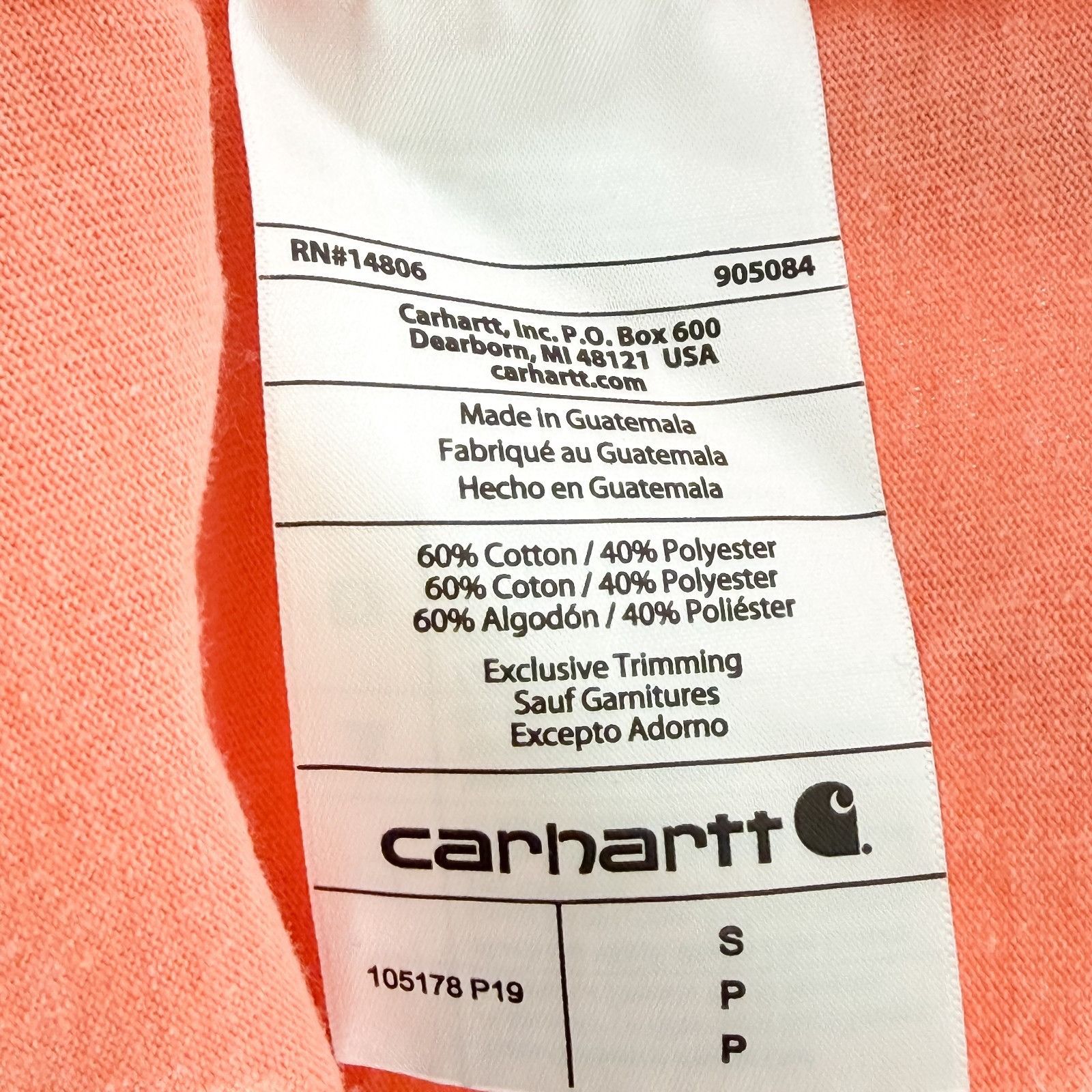 Carhartt Carhartt Heavyweight Durable Goods Tee Hibiscus Heather Men' Size US S / EU 44-46 / 1 - 7 Thumbnail