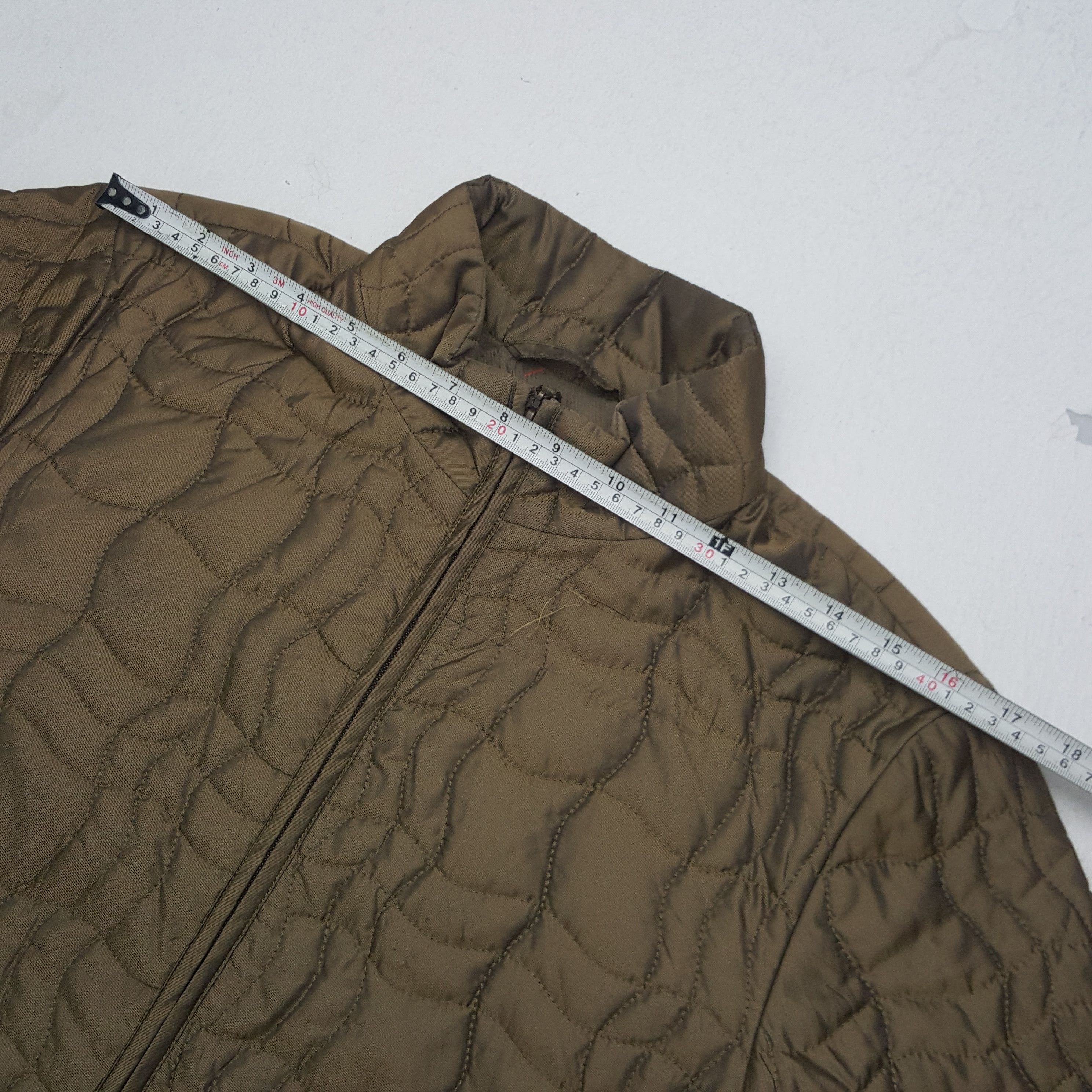 Burberry × Vintage Vintage Burberry London Custom SpellOut Zipper Puffer Jacket Size US S / EU 44-46 / 1 - 5 Thumbnail