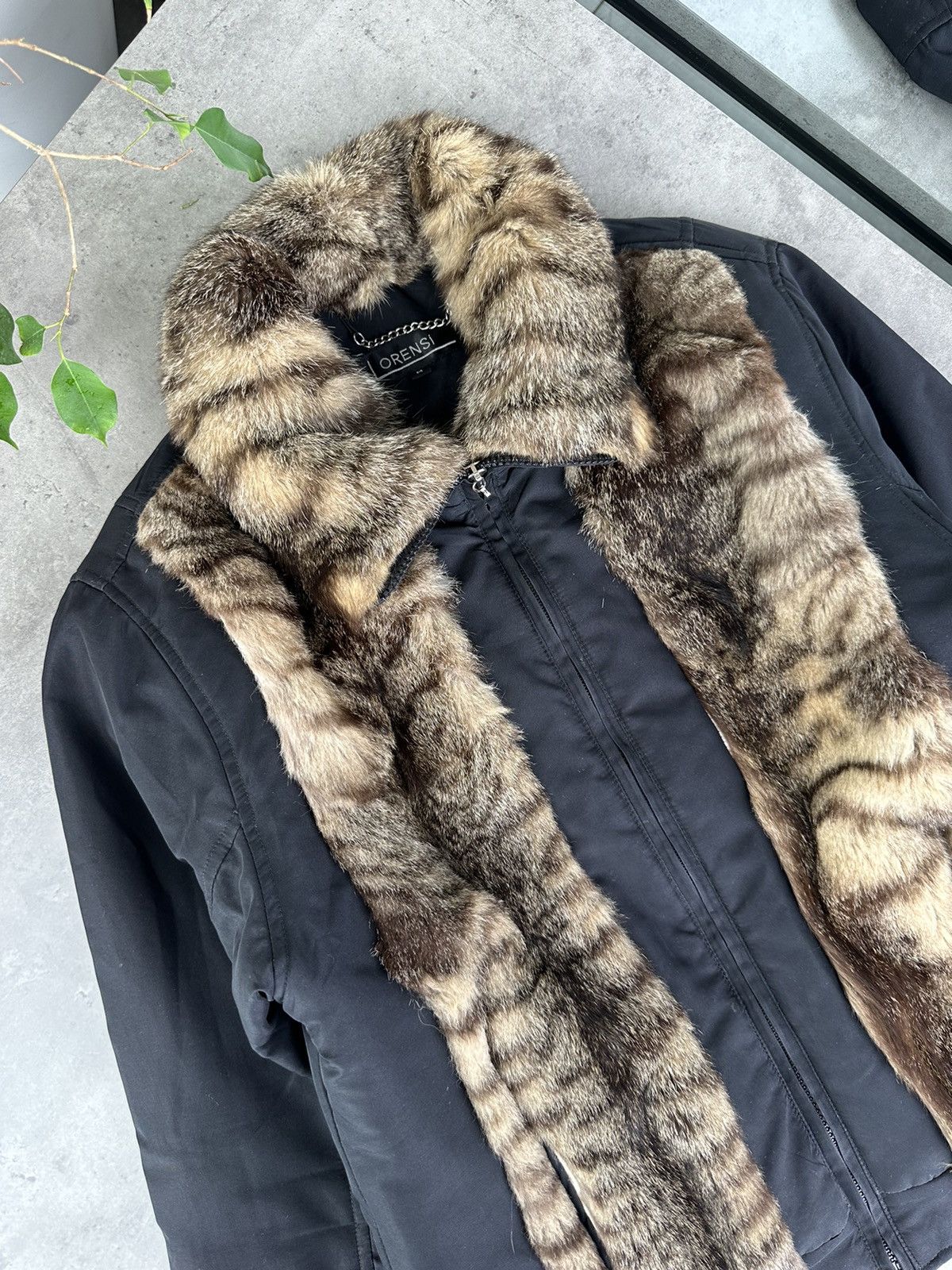 Japanese Brand Vintage Jacket With Fur Size M / US 6-8 / IT 42-44 - 6 Thumbnail