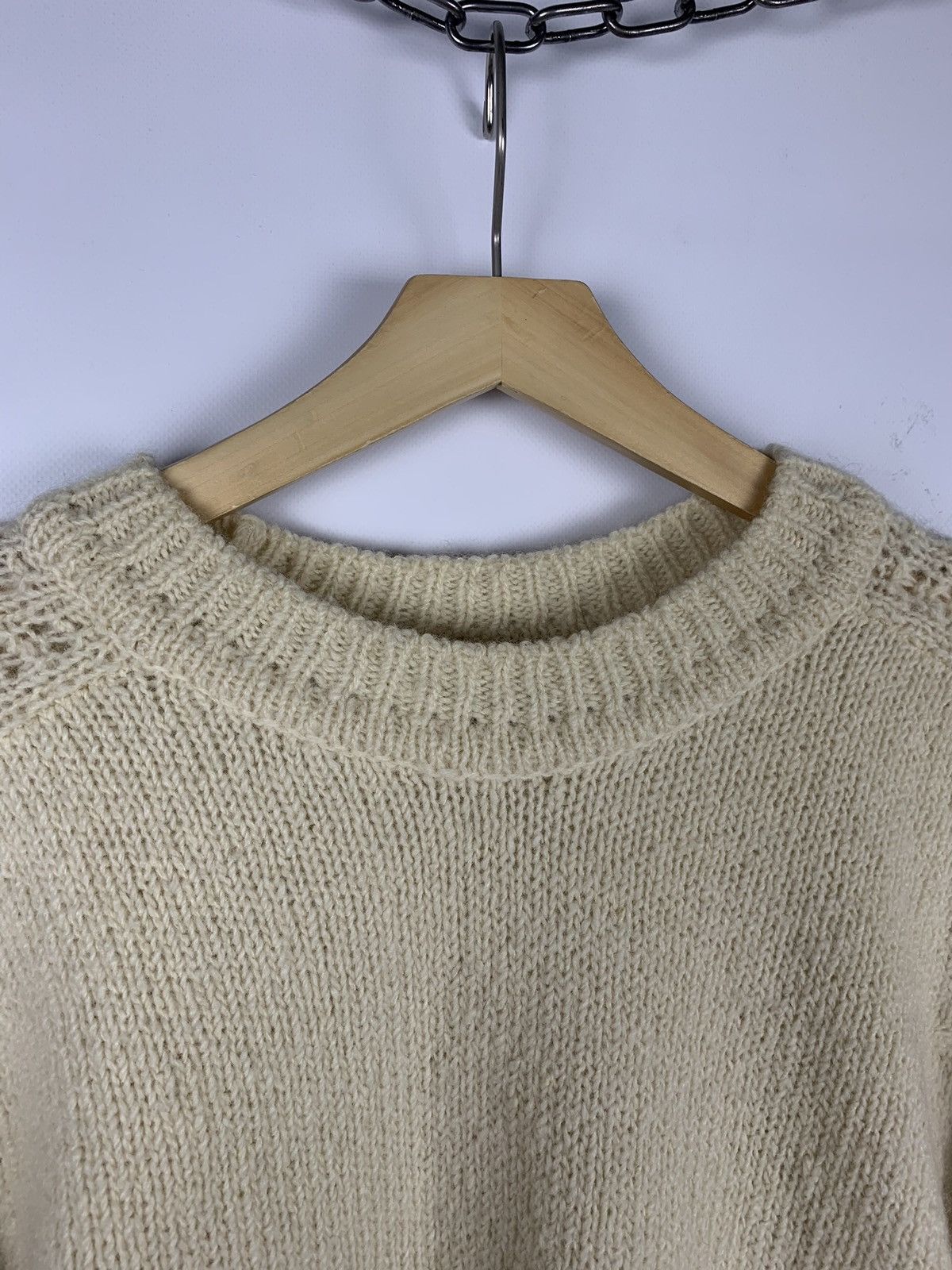 Vintage Vintage Gaeltarra Irish Handknit Wool Aran Sweater Size 42 Size US XS / EU 42 / 0 - 4 Thumbnail