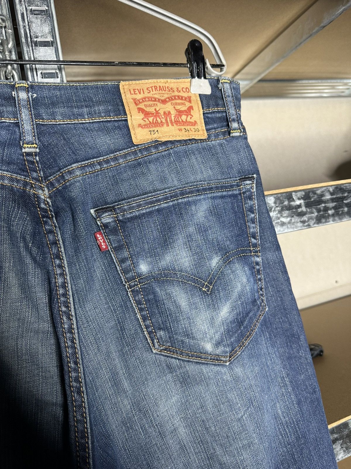 Levi's Levi’s 751 Rarest Denim Jeans Pants Size W34 L30 Size US 34 / EU 50 - 3 Thumbnail