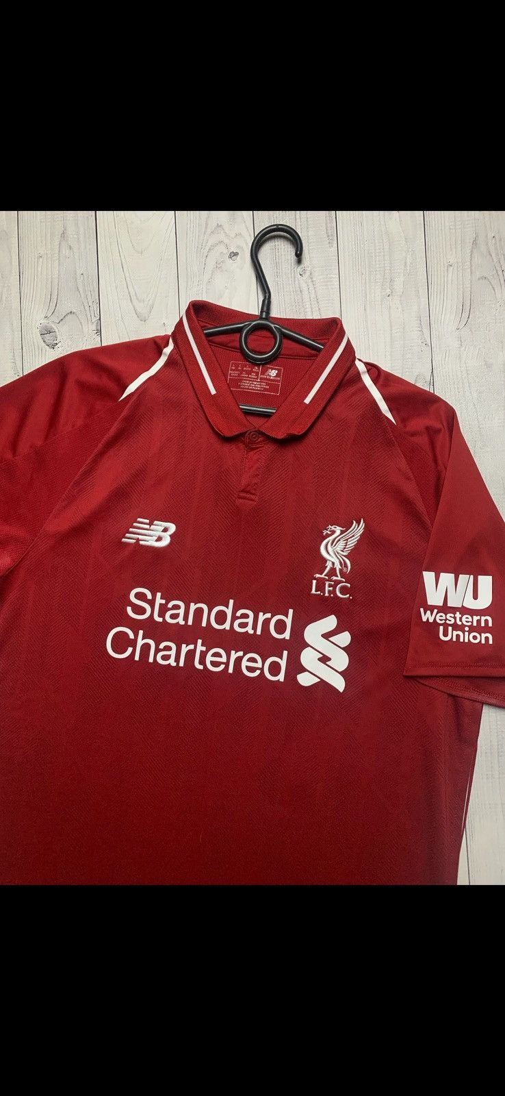 Vintage Vintage Liverpool soccer jersey size L new balance Size US L / EU 52-54 / 3 - 2 Thumbnail