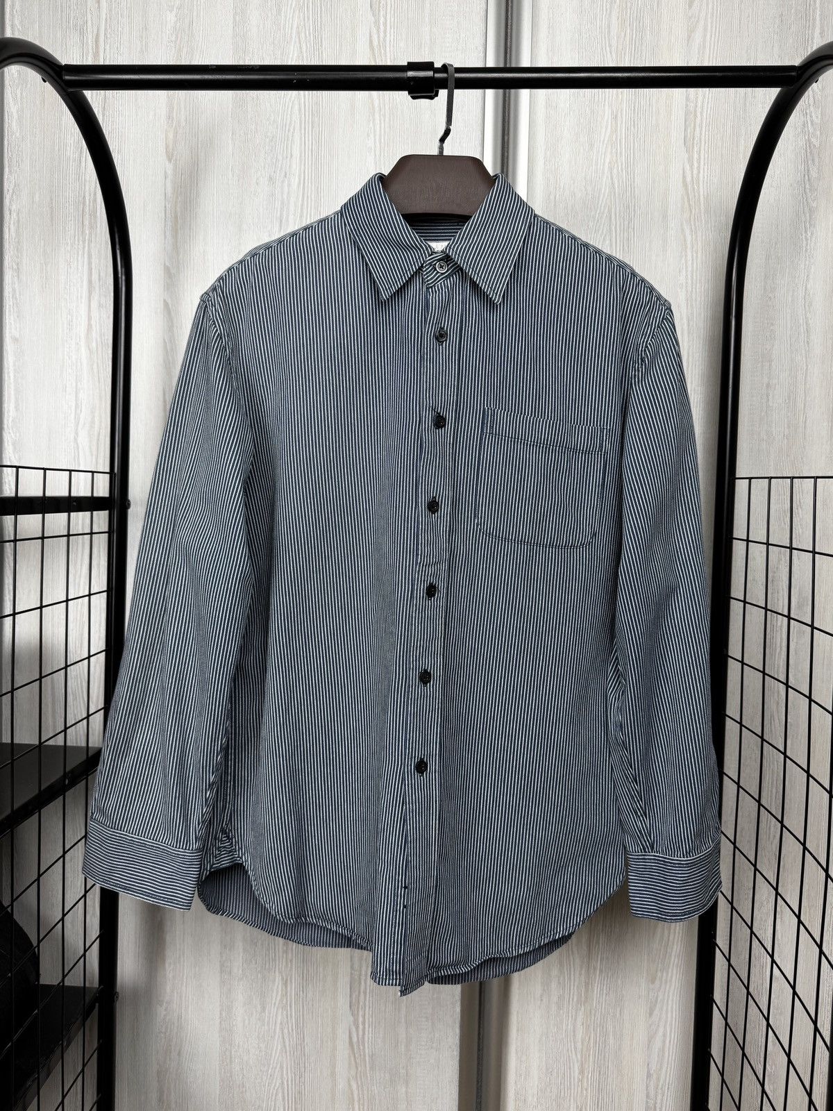 Japanese Brand BC Factory Japanese Western Cowboy striped shirt Size US M / EU 48-50 / 2 - 1 Thumbnail