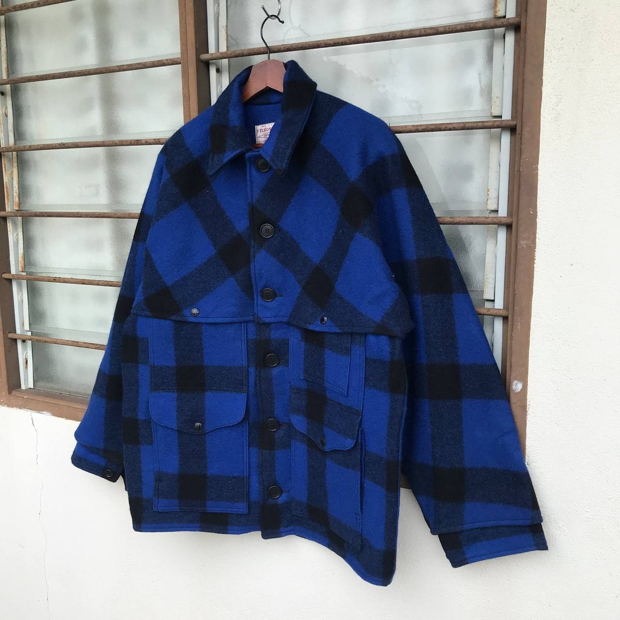 Filson RARE VINTAGE FILSON PIRATE CRUISER PLAID VIRGIN WOOL Size US L / EU 52-54 / 3 - 1 Thumbnail