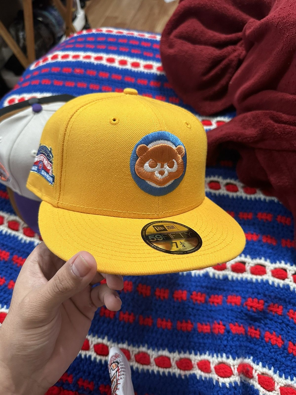 image of Hat Club x Myfitteds Hatclub Cereal Pack in Yellow, Men's