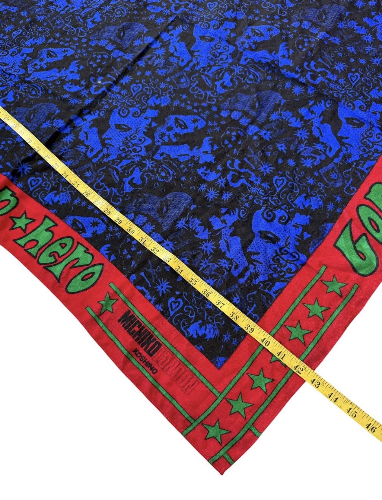 Michiko Koshino London Michiko London "Gondon Hero" Bandana or Scarf Size ONE SIZE - 9 Thumbnail