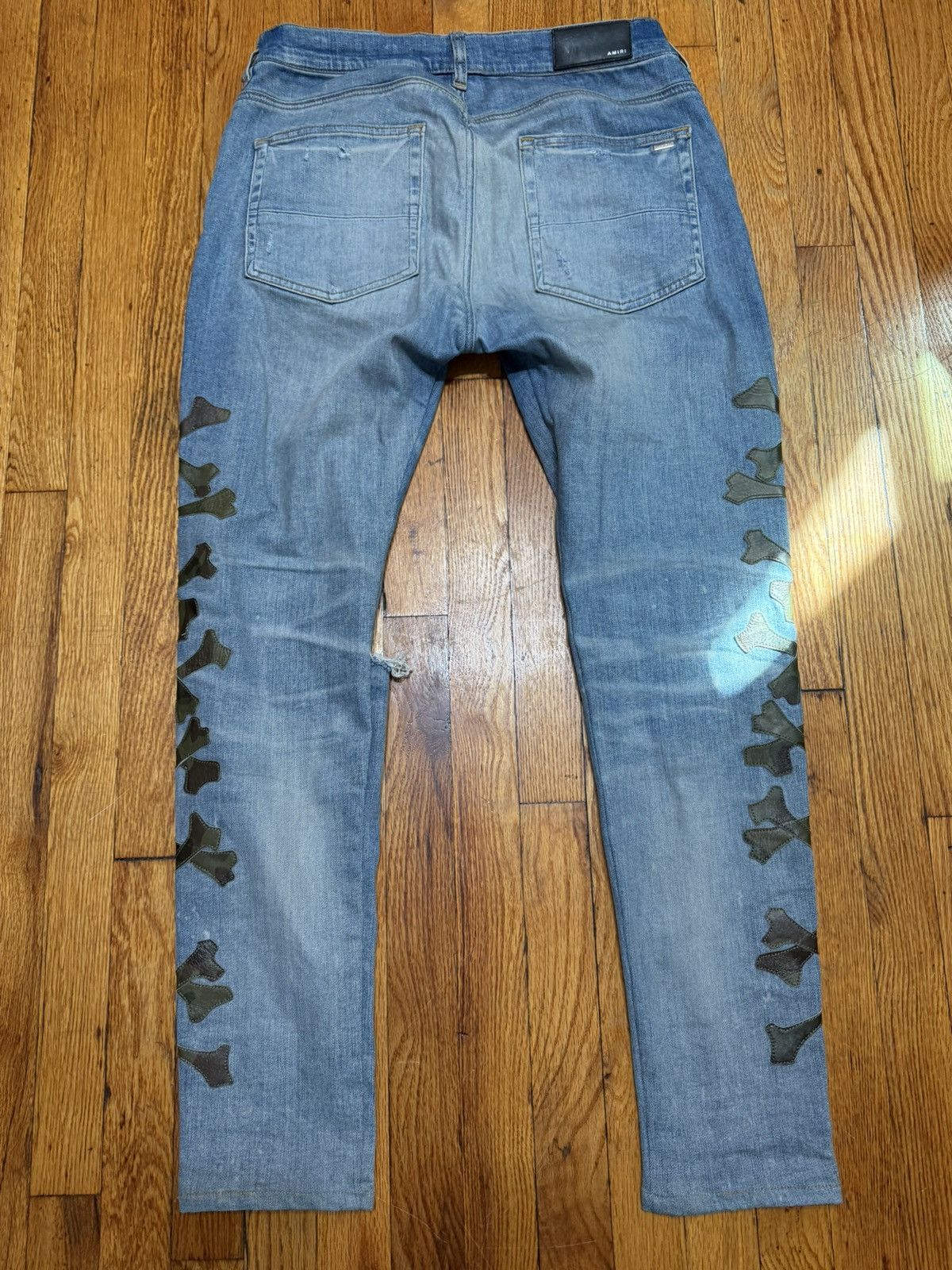 Amiri Amiri Camo Bones Jeans Mx1 Size 38 Size US 38 / EU 54 - 6 Thumbnail
