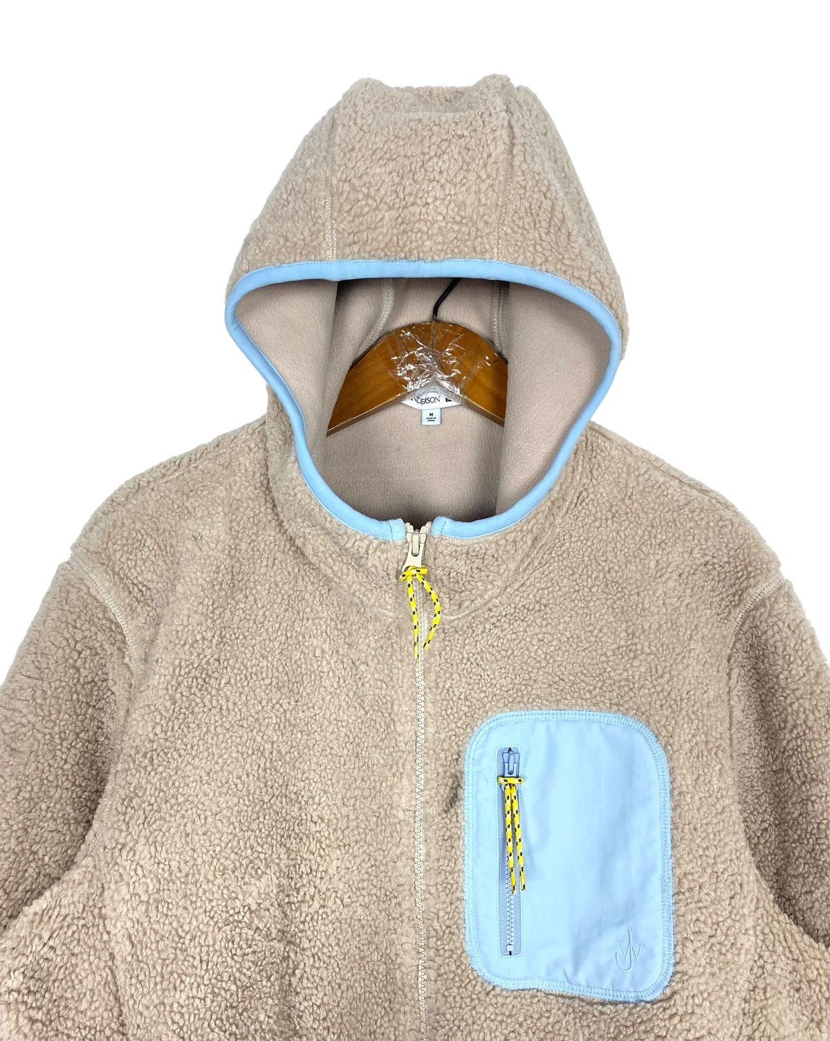 JW Anderson × Uniqlo Rare‼️ Uniqlo x J.W. Anderson Deep Pile Hoodie Size US M / EU 48-50 / 2 - 4 Thumbnail