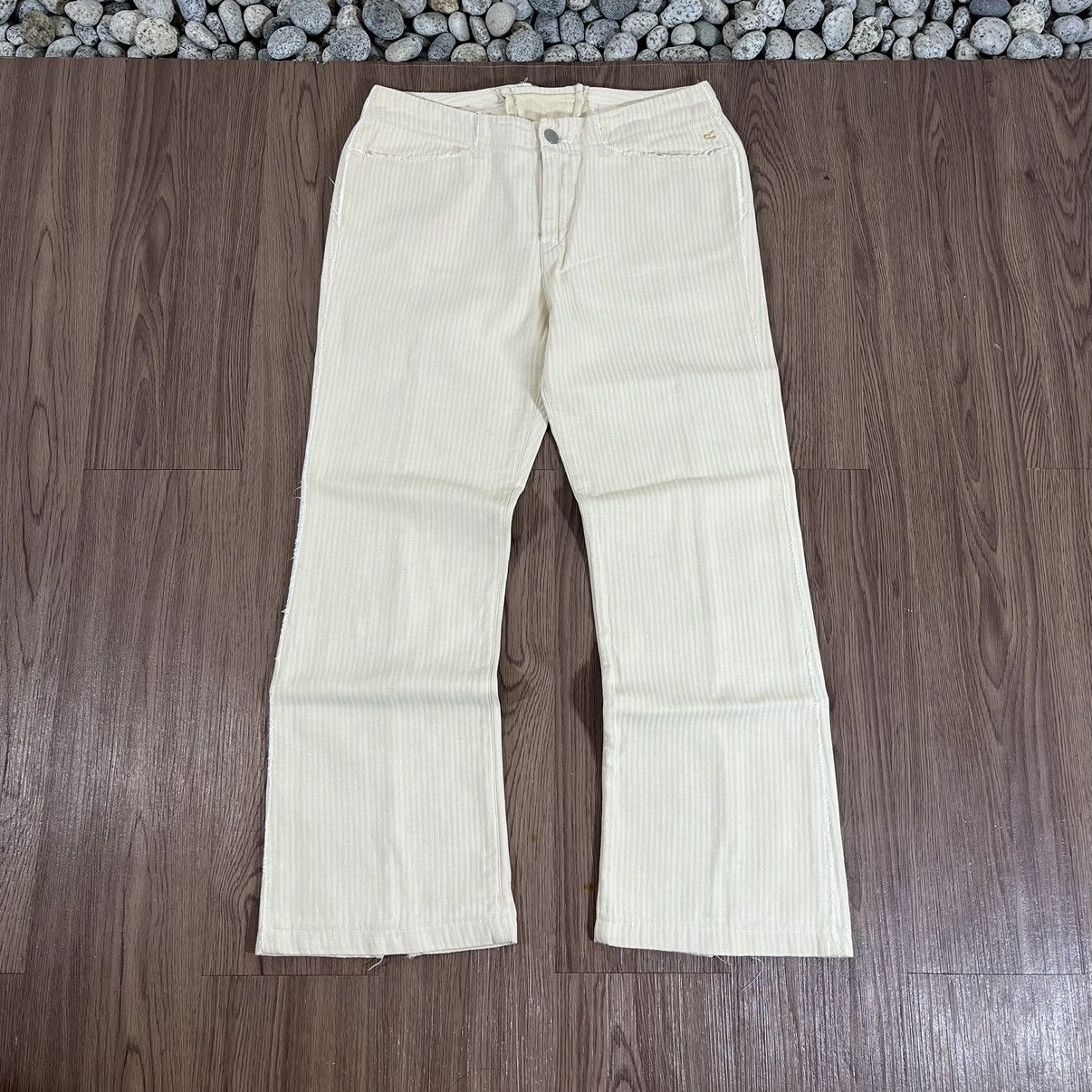 45rpm 45rpm Beige Waist Robe Pants Size US 29 - 1 Thumbnail