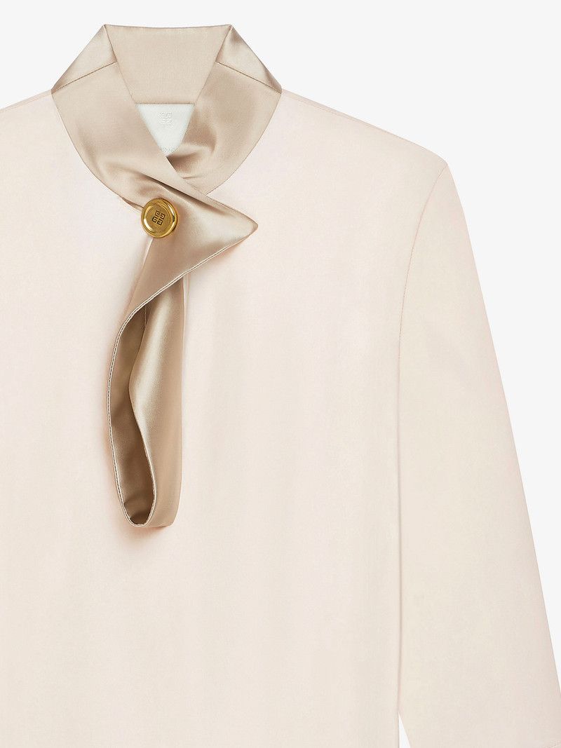 Givenchy o1w1db10326 Long Neck Scarf Top in Beige Size XXS / US 00 / IT 34 - 2 Thumbnail