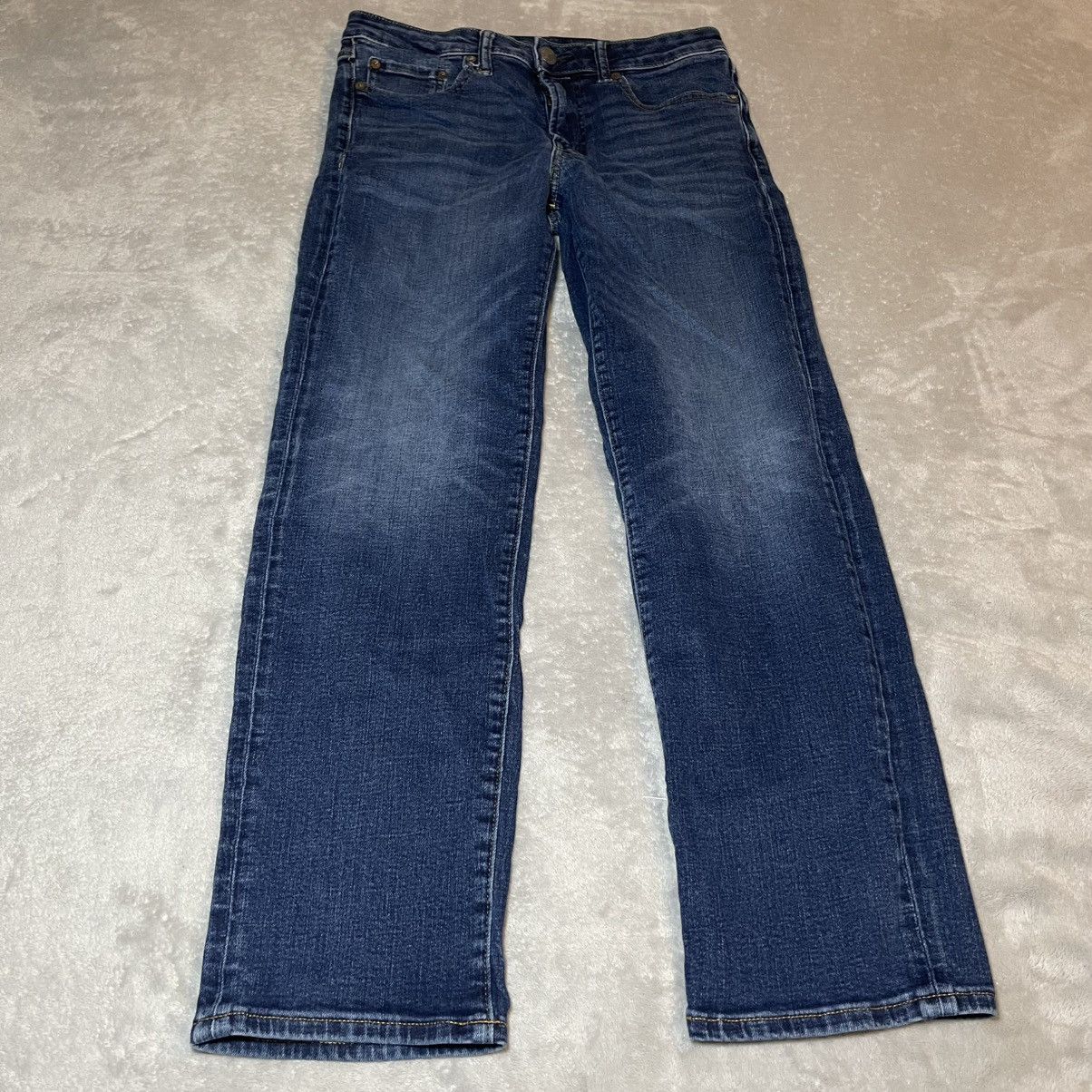 American Eagle Outfitters American Eagle Original Straight Airflex+ Jeans Mens 29x30 Size US 29 - 1 Thumbnail