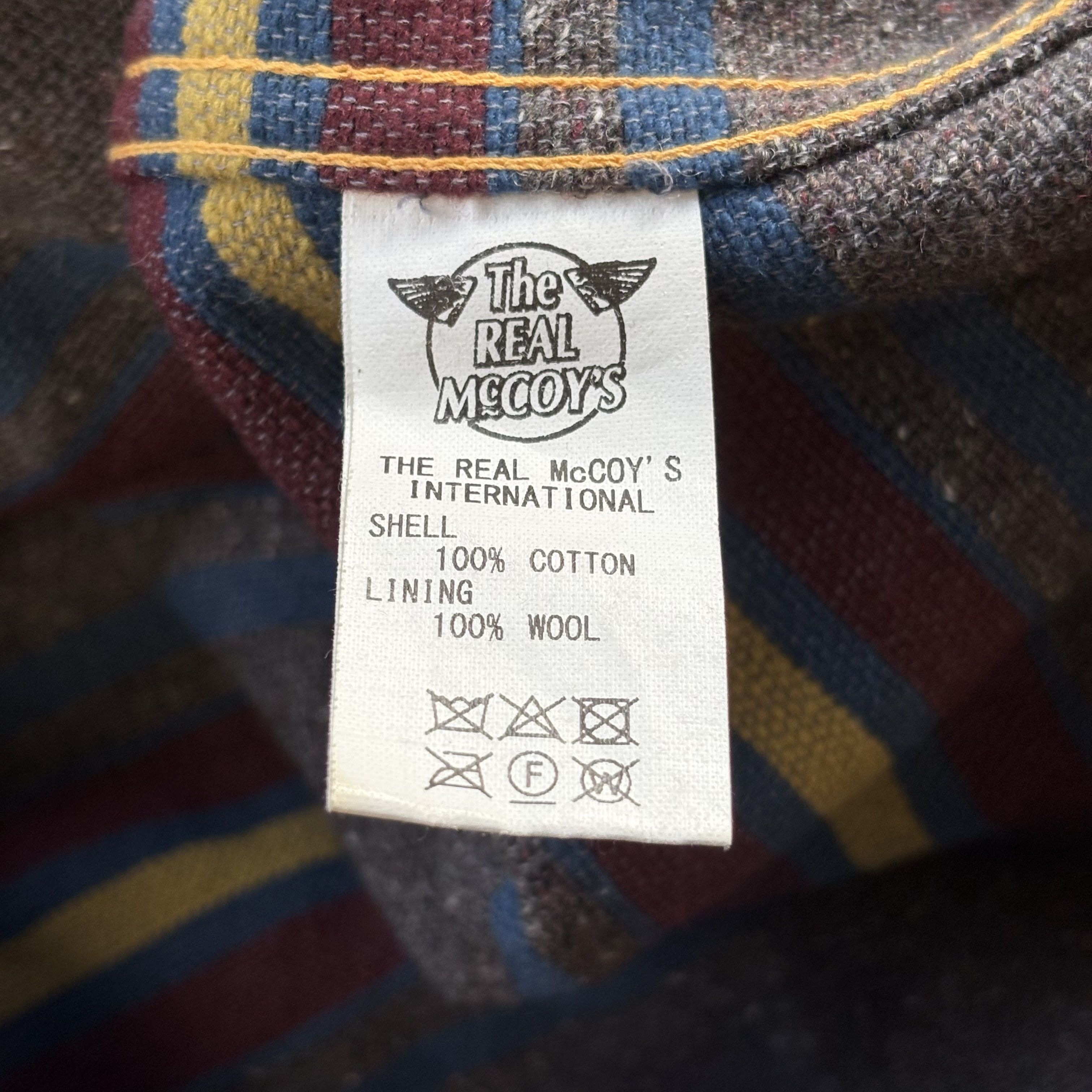 The Real McCoy's Vintage The Real McCoy's Blanket Lined Denim Jacket 44 Japan Size US S / EU 44-46 / 1 - 5 Thumbnail
