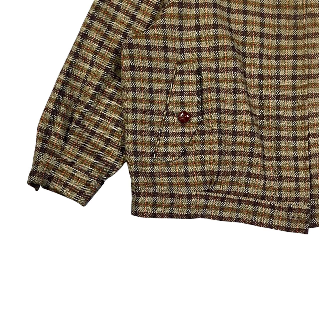 Burberry Vintage Burberry Checked Wool Jacket Size M / US 6-8 / IT 42-44 - 3 Thumbnail