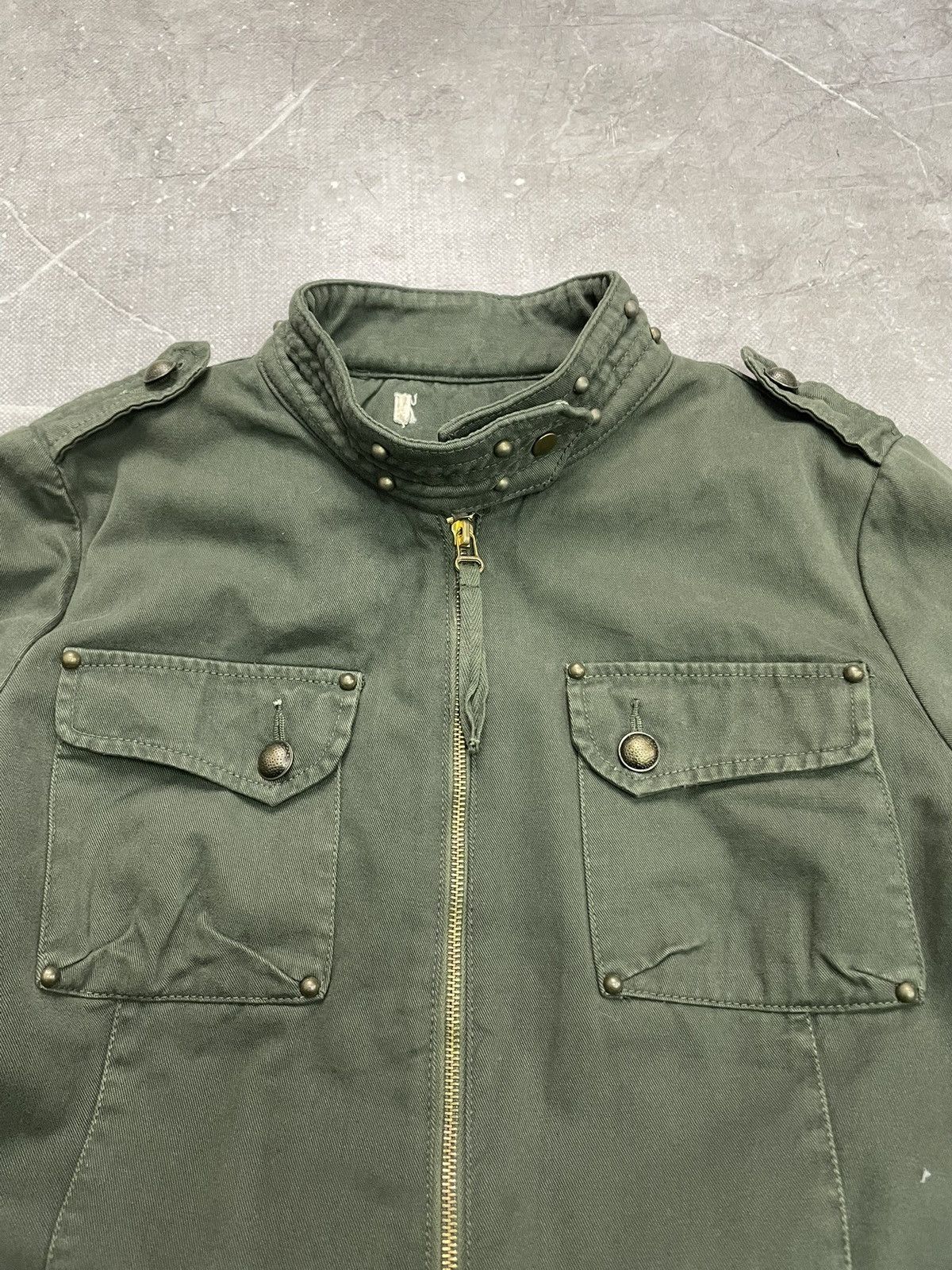 If Six Was Nine Rare army style y2k bomber jacket if six was nine archive Size US M / EU 48-50 / 2 - 4 Thumbnail