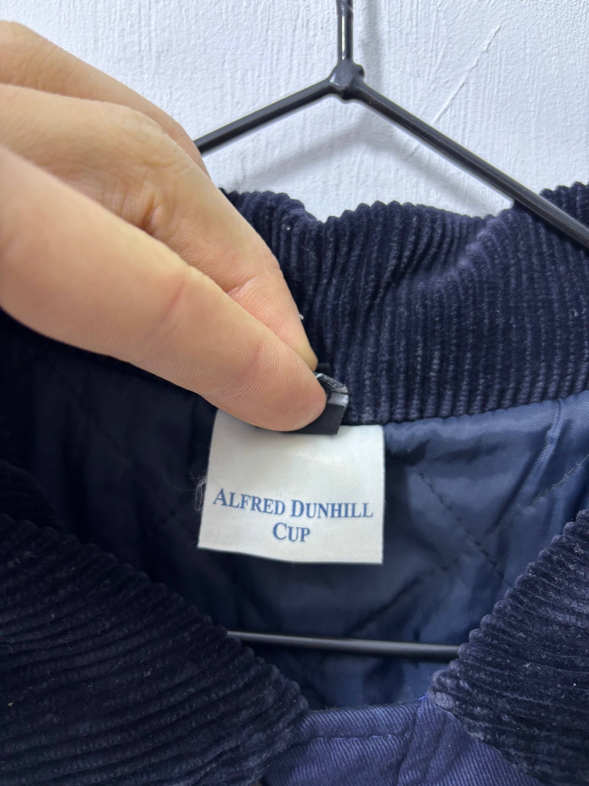 Alfred Dunhill Alfred Dunhill Cup Corduroy Collar Field Jacket Navy 40 L Size US M / EU 48-50 / 2 - 6 Thumbnail