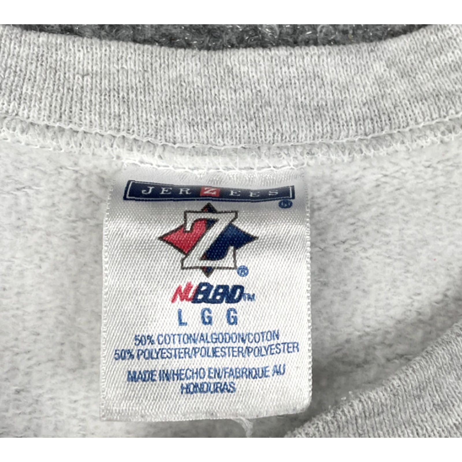 Jerzees VINTAGE Las Vegas M Resort Spa Casino Gray Sweatshirt Logo Pullover Men Large 50-50 Cotton-Polyester Jerzees Size US L / EU 52-54 / 3 - 3 Thumbnail