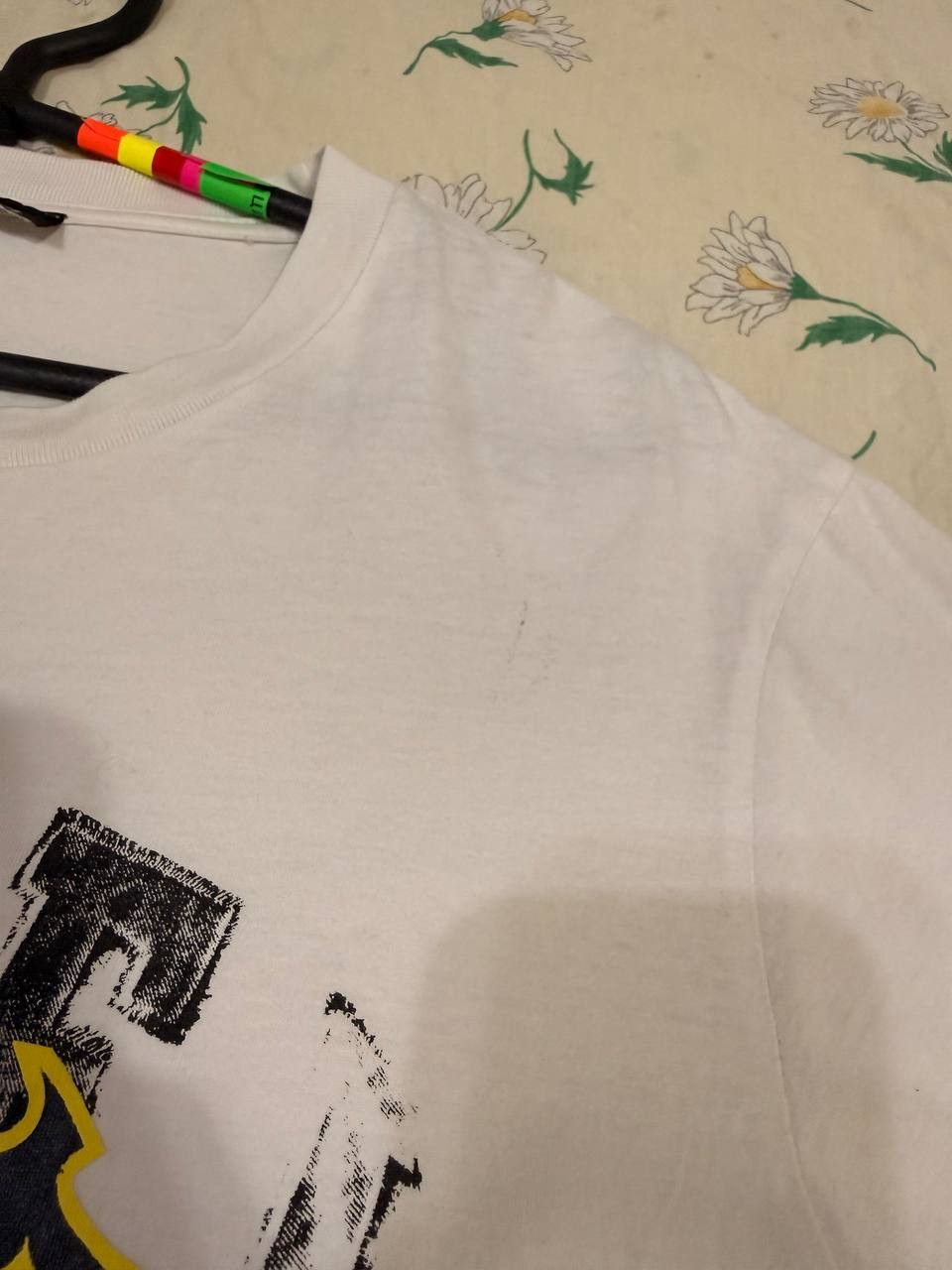 Diesel Y2K white T-shirt Diesel Vintage big logo streetwear Size US L / EU 52-54 / 3 - 8 Thumbnail