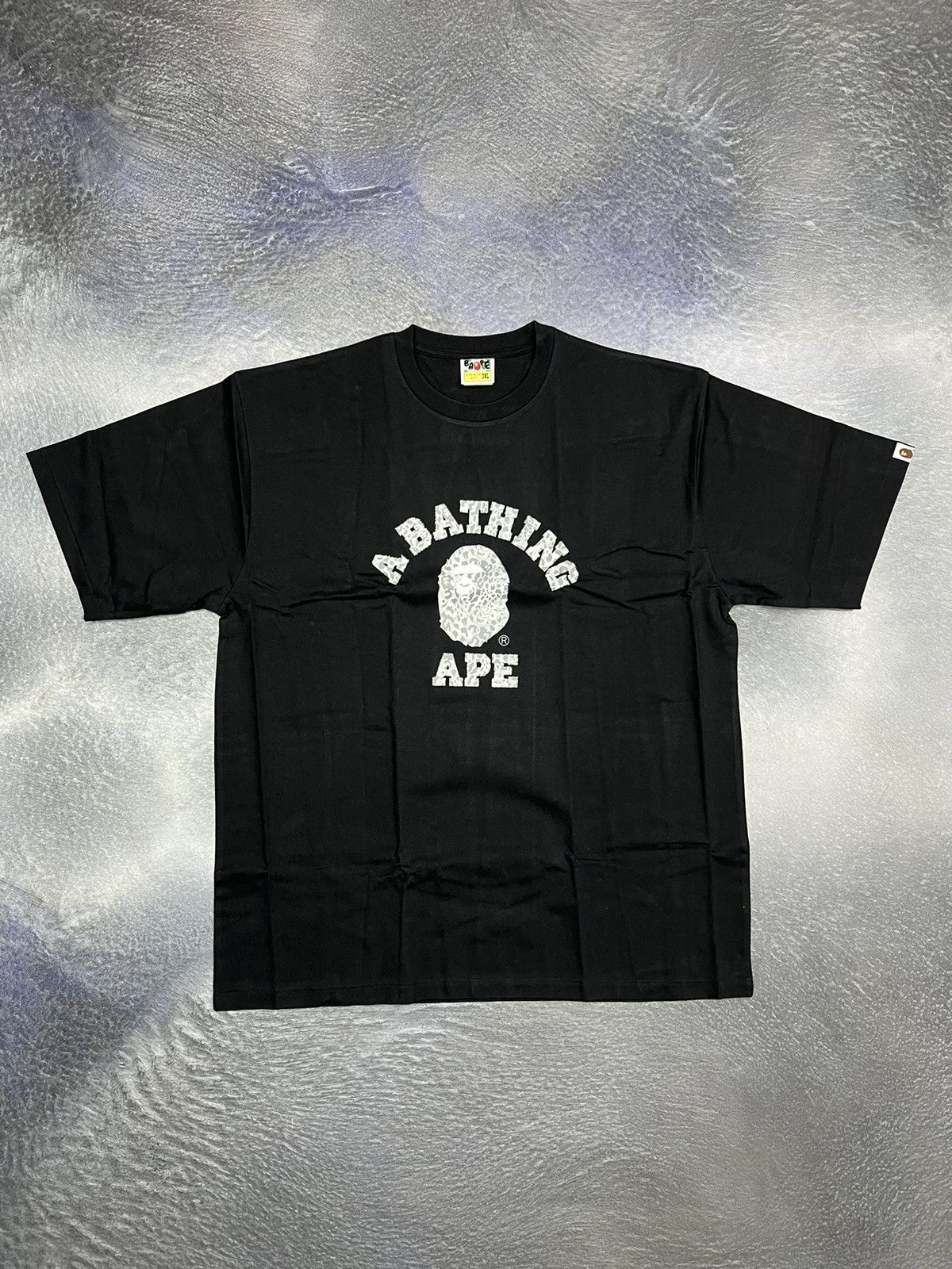 Bape Bape Wild Leopard College T-Shirt (3XL) Size US XXL / EU 58 / 5 - 1 Thumbnail