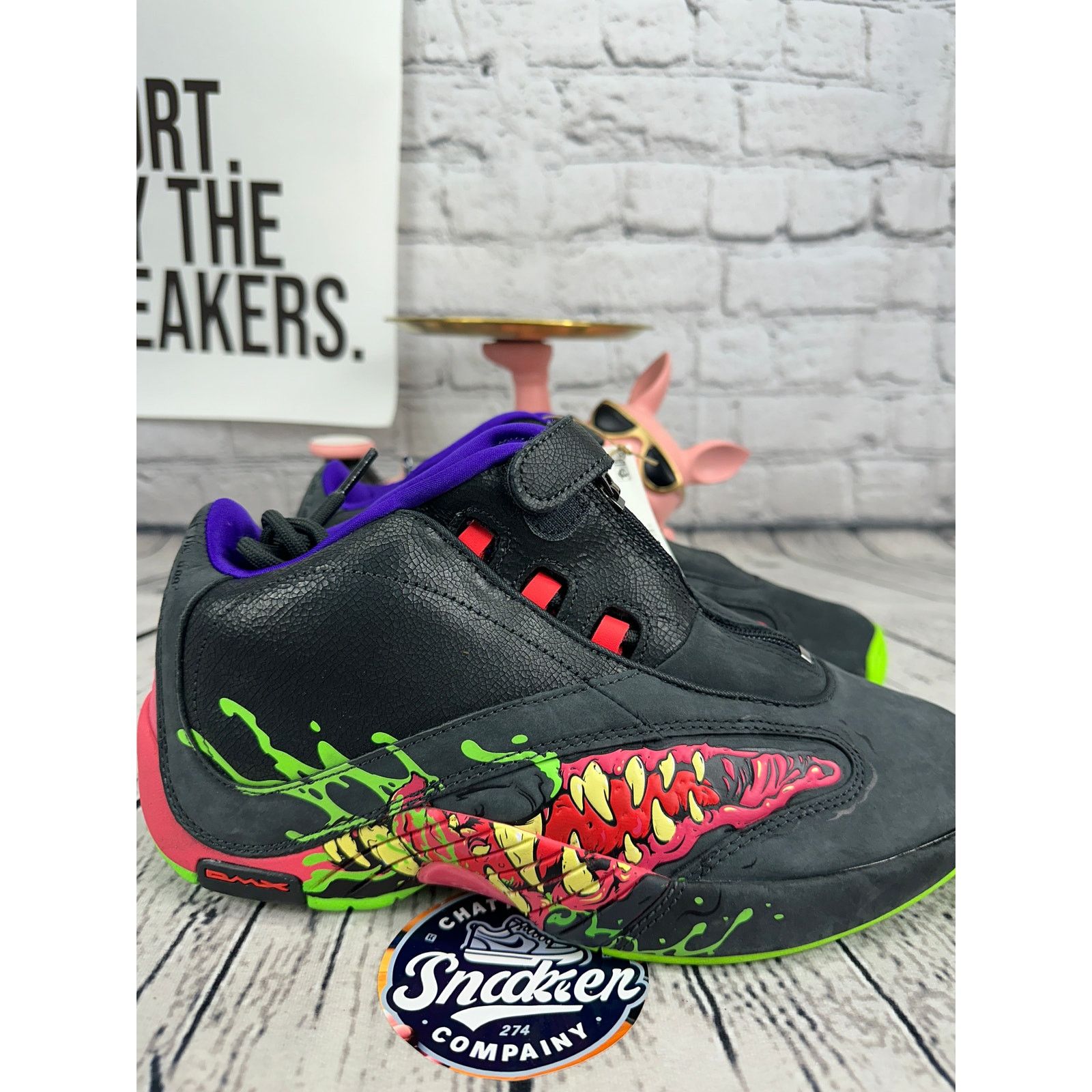 Reebok Reebok Answer Iverson Ghostbusters Basketball Shoes Mens 7.5 Size US 7.5 / EU 40-41 - 5 Thumbnail