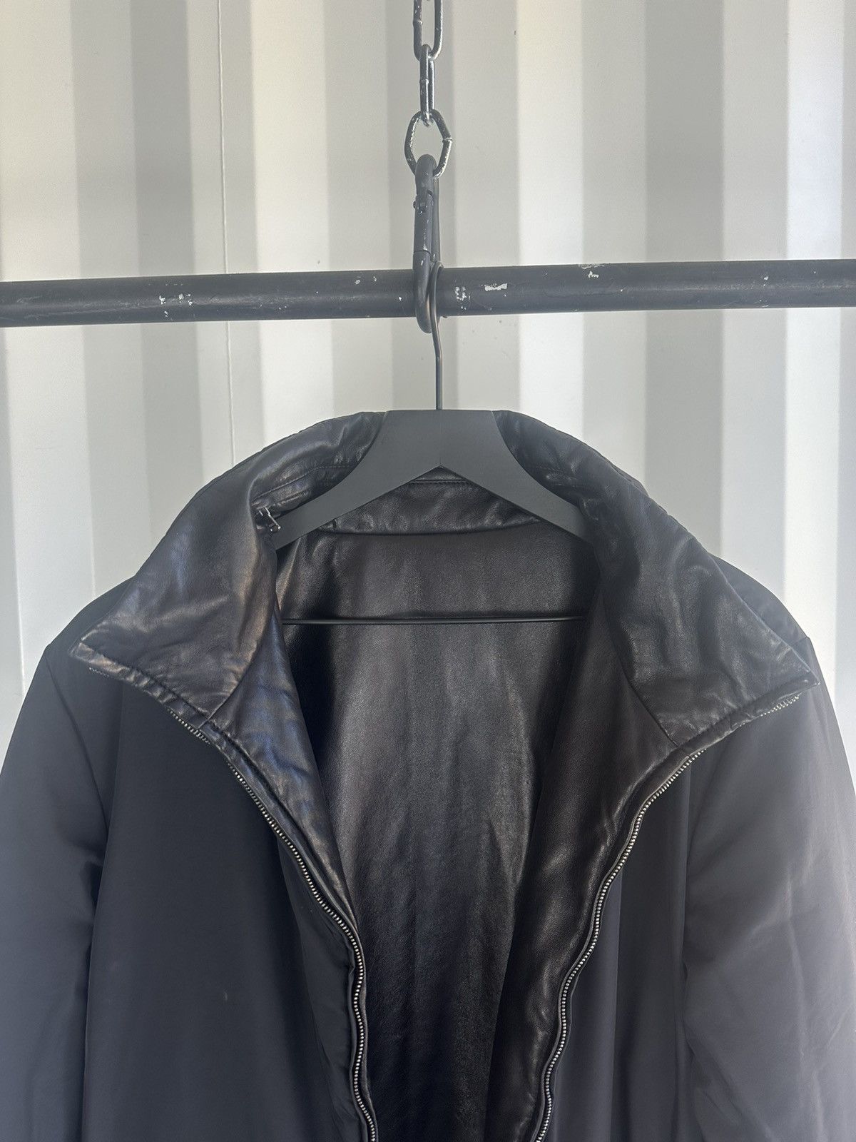 Gucci Leather Reversible Puffer Jacket Tom Ford Era Size US M / EU 48-50 / 2 - 6 Thumbnail