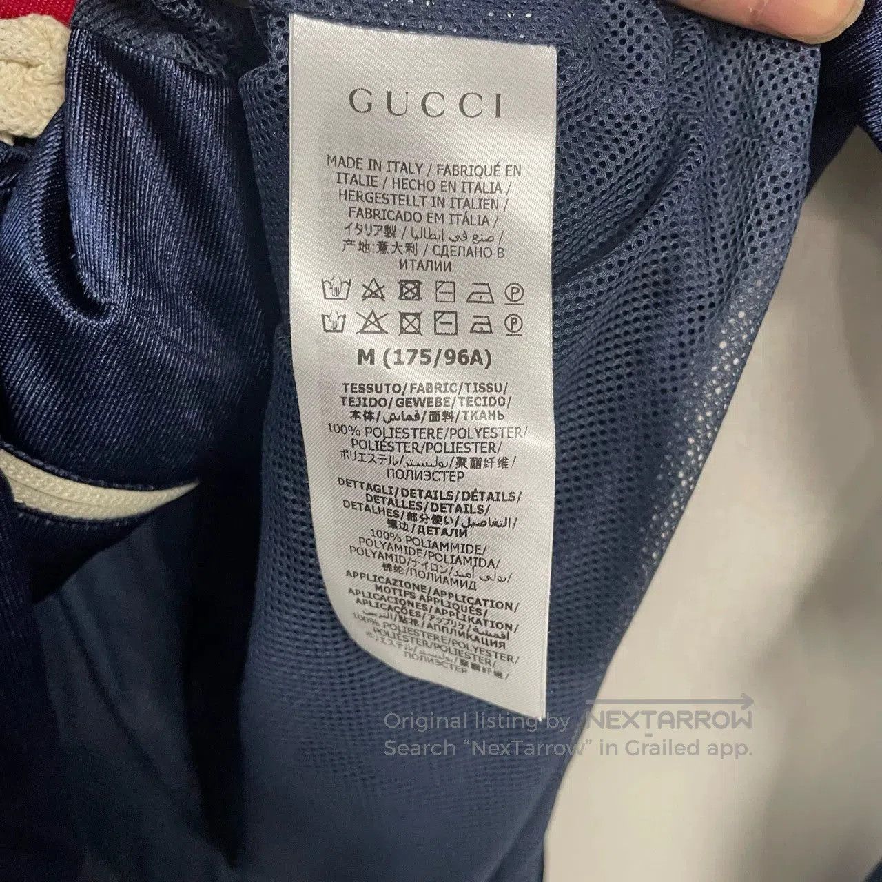 Gucci gucci double g embroidered striped jacket. Size US M / EU 48-50 / 2 - 4 Thumbnail