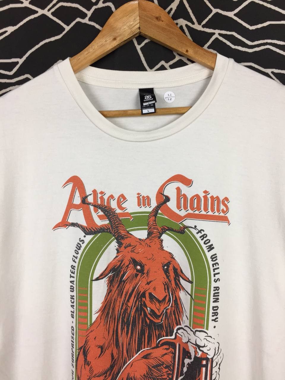 Band Tees Alice In Chains Alternative Grunge Band Devils Brew Tee Size US L / EU 52-54 / 3 - 3 Thumbnail