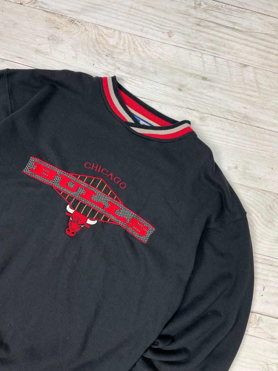 NBA Vintage Chicago Bulls NBA Starter Crewneck Sweatshirt 90s Size US L / EU 52-54 / 3 - 2 Thumbnail