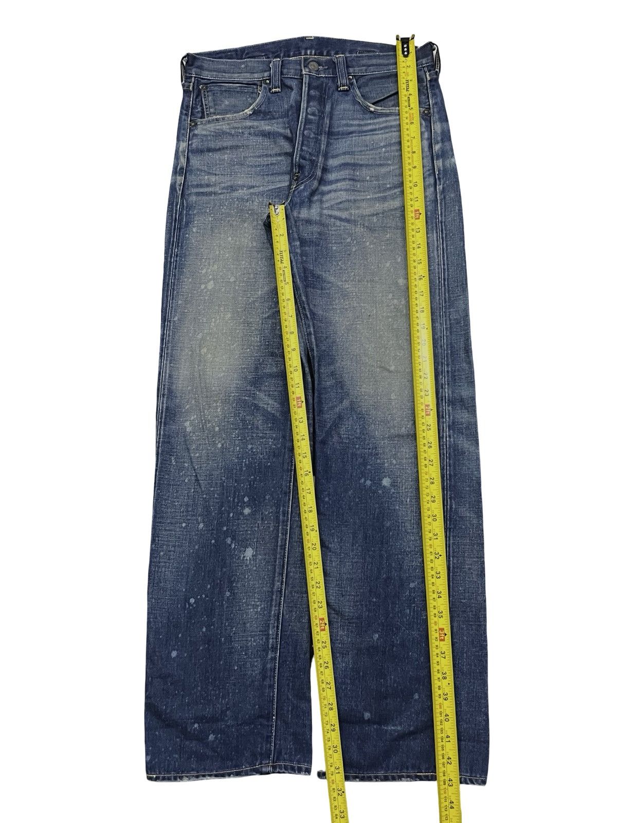 Levi's Vintage Clothing Vintage Levi’s 501 XX Big E Buckle Selvedge Japanese Denim Size US 31 - 16 Thumbnail