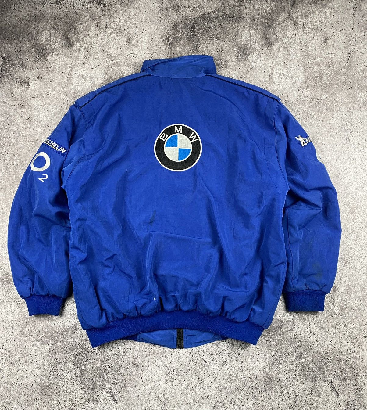 BMW Vintage BMW Petronas Racing Jacket F1 Big Logo DistressedFad Size US L / EU 52-54 / 3 - 8 Thumbnail