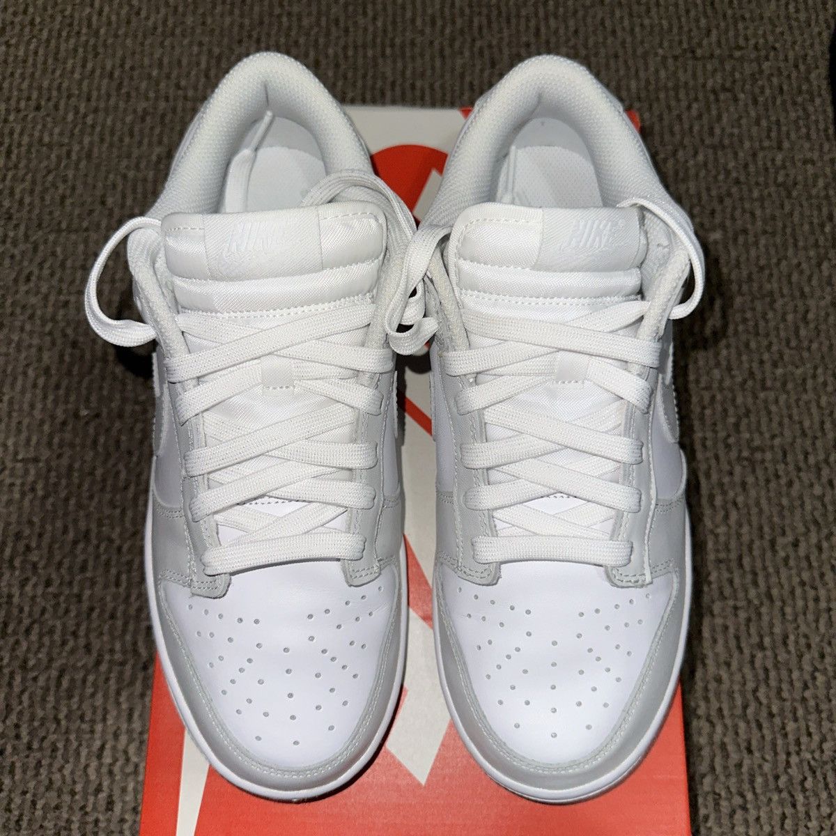 Nike Nike Dunk Low Photon Dust (Women’s) Size US 8.5 / IT 38.5 - 3 Thumbnail