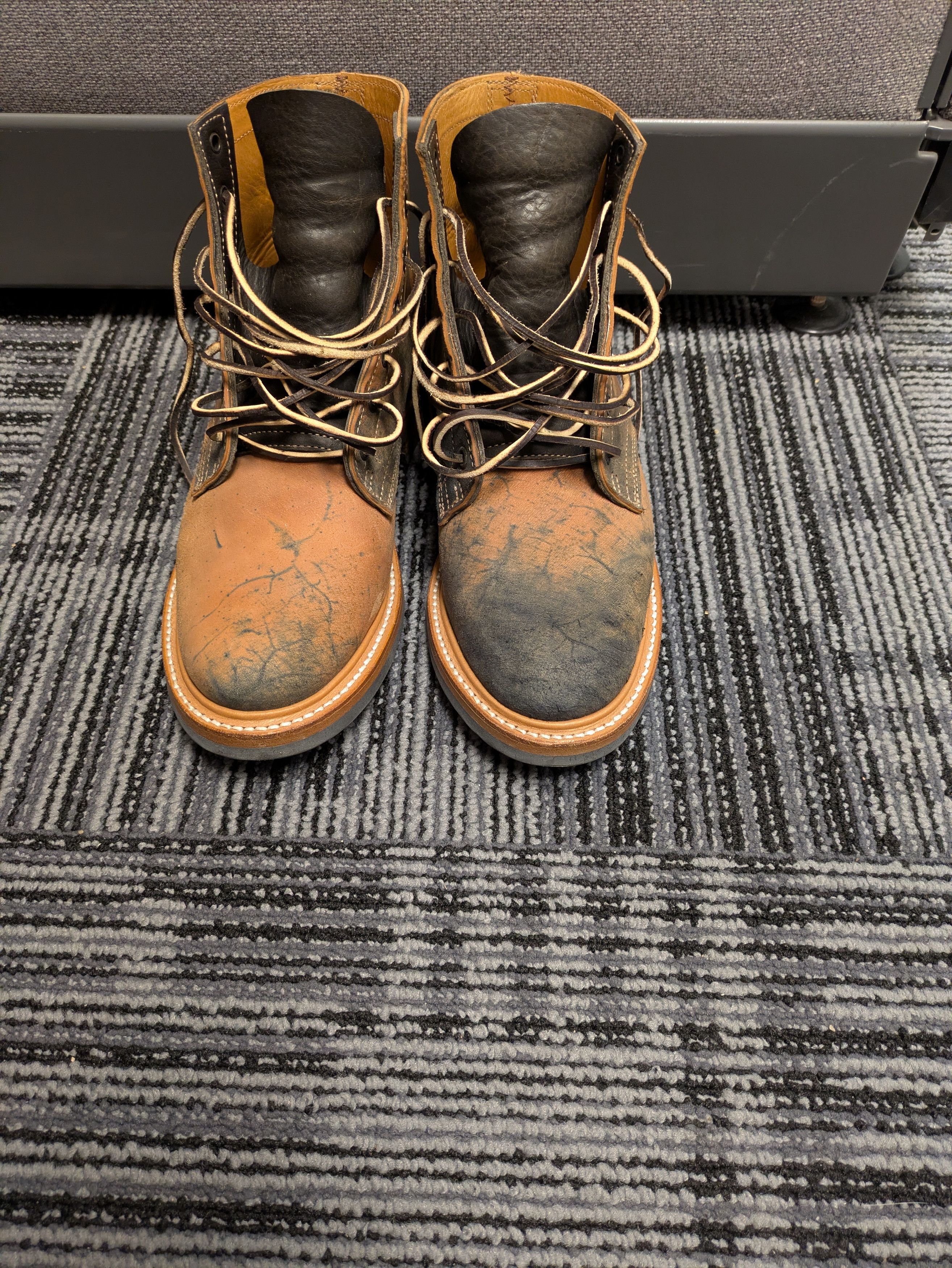 Truman Boot Co. Navy Horse Rump RO Size US 8.5 / EU 41-42 - 1 Thumbnail