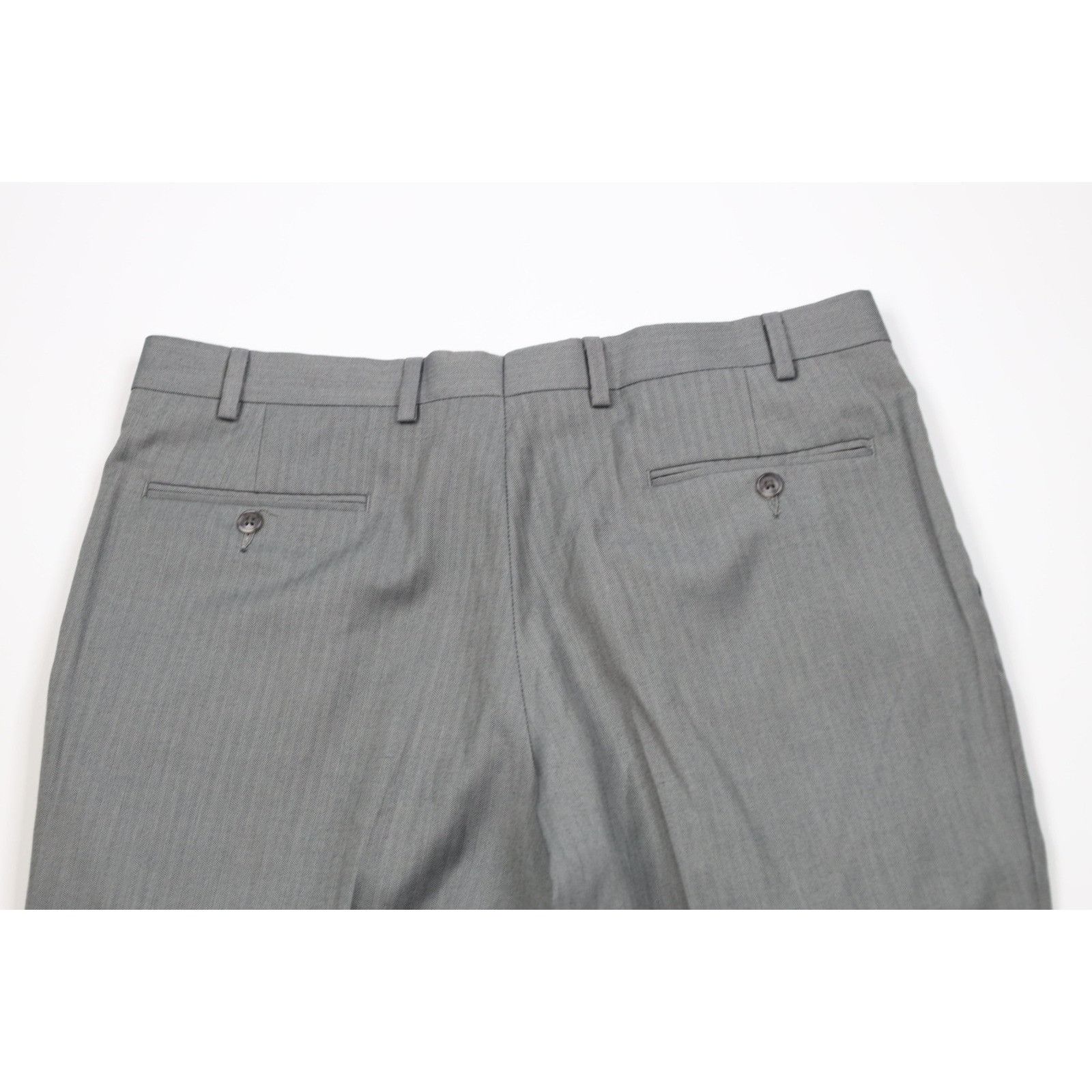 Polo Ralph Lauren Vintage 90s Ralph Lauren Herringbone Wide Leg Chino Pants Size US 36 / EU 52 - 8 Thumbnail