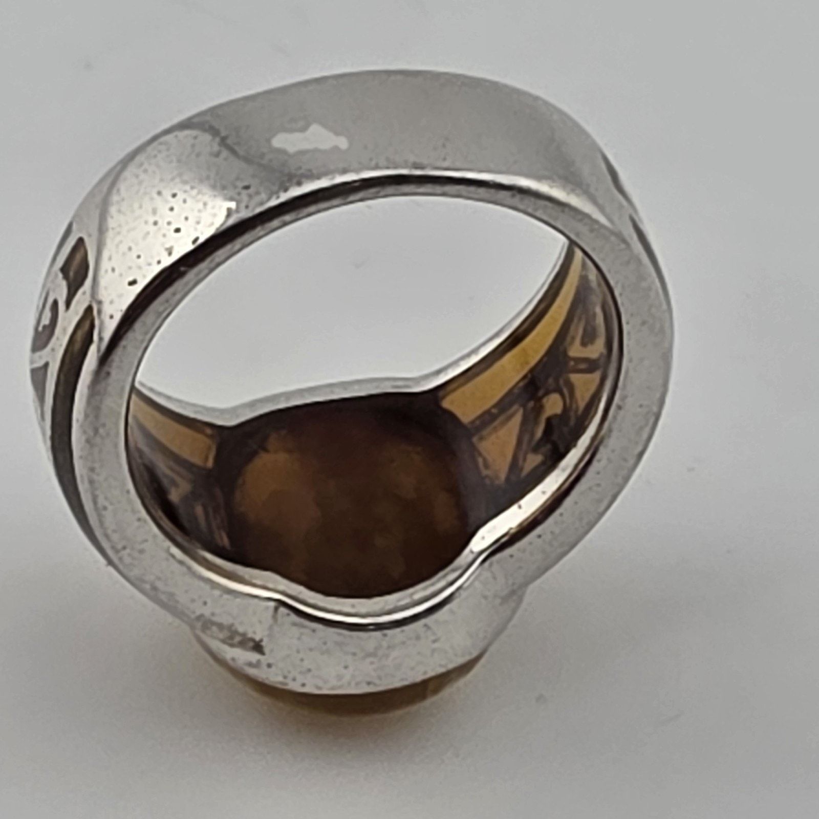 Other Alan K Sterling Silver Millefiori Murano Glass Ring 9 Italy Size ONE SIZE - 15 Thumbnail