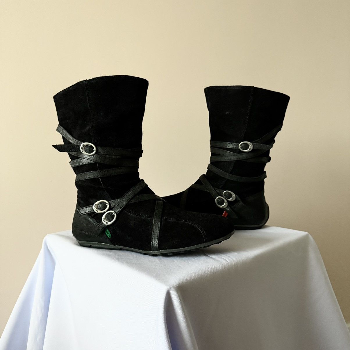 Dirk Bikkembergs Punk Kickers Straps Boxing Biker Boots Bikkembergs Rick Vibe Size US 8 / IT 38 - 1 Thumbnail