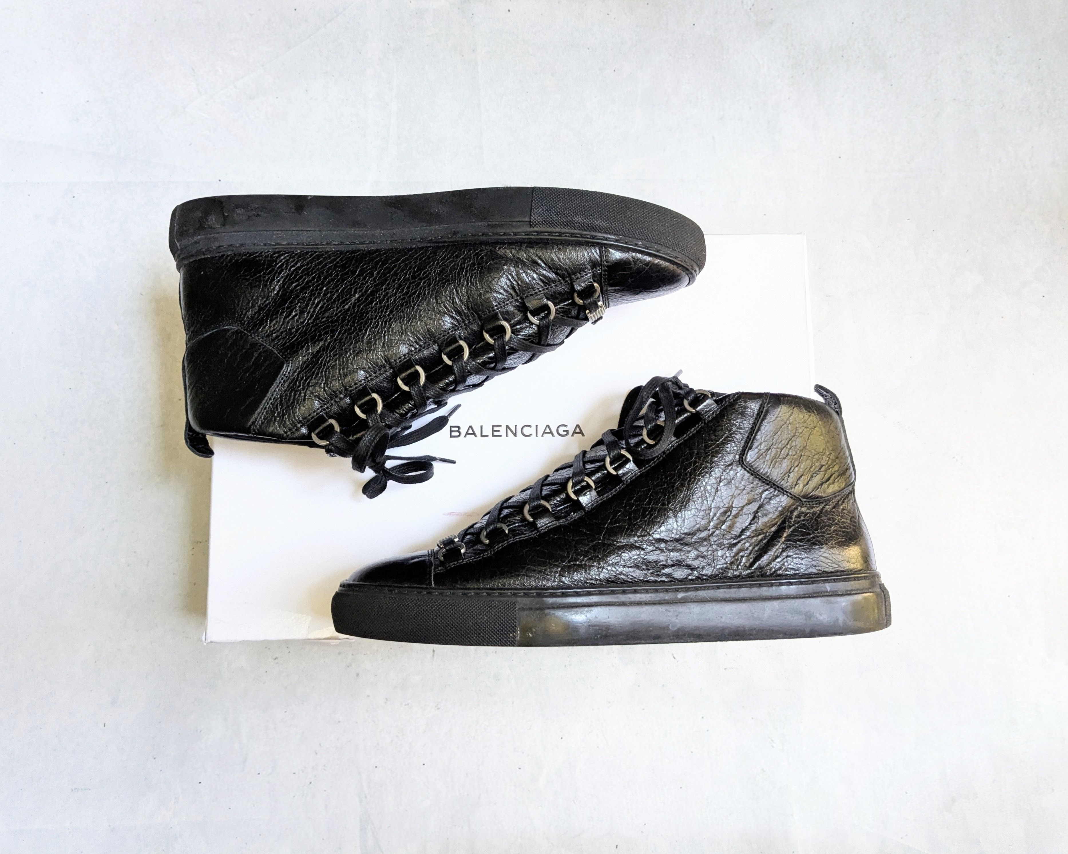 Balenciaga Balenciaga Arena leather sneakers archive 2010 style
