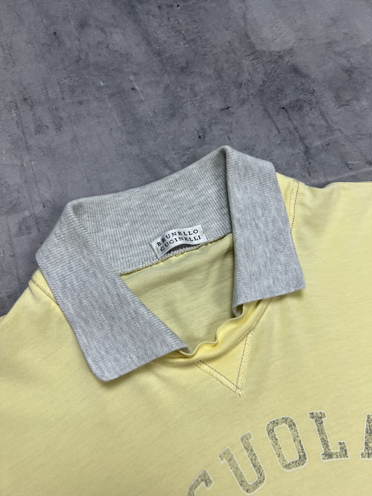 Brunello Cucinelli Brunello Cucinelli T-Shirt Long Sleeve SCUOLA ATENE size L Size US L / EU 52-54 / 3 - 4 Thumbnail