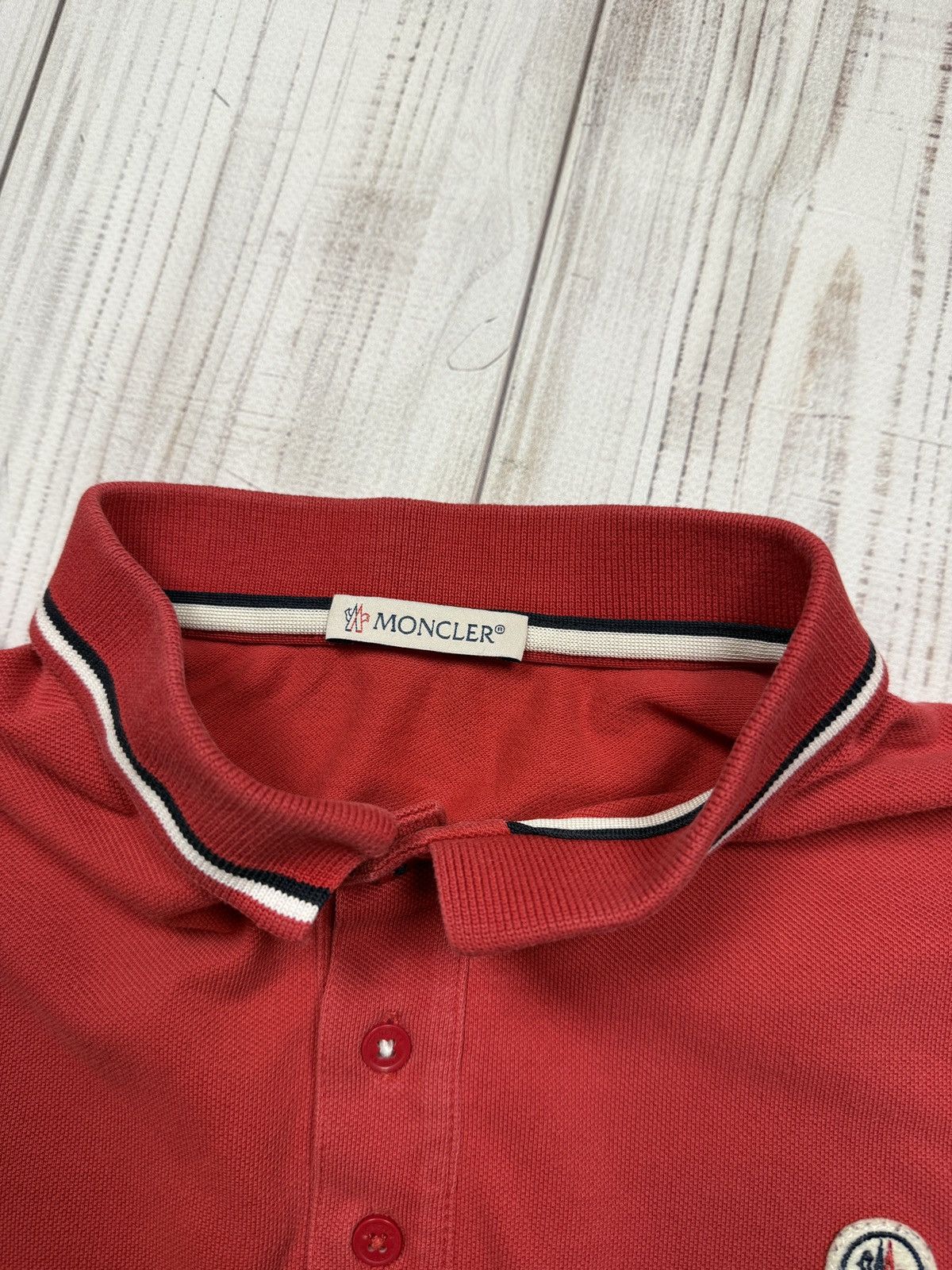 Moncler Moncler Polo Manica Lunga Longsleeve Luxury T Shirt Size US S / EU 44-46 / 1 - 7 Thumbnail
