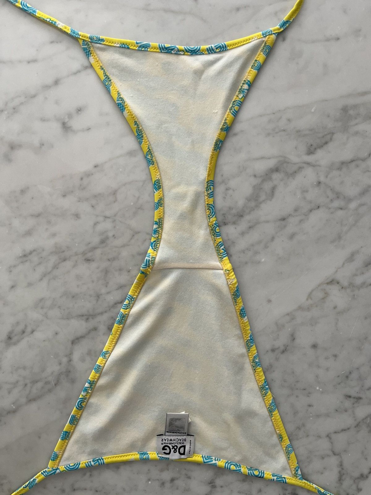 Dolce & Gabbana DOLCE & GABBANA BEACHWEAR BIKINI Y2K BATHING SUIT SET Size ONE SIZE - 4 Thumbnail