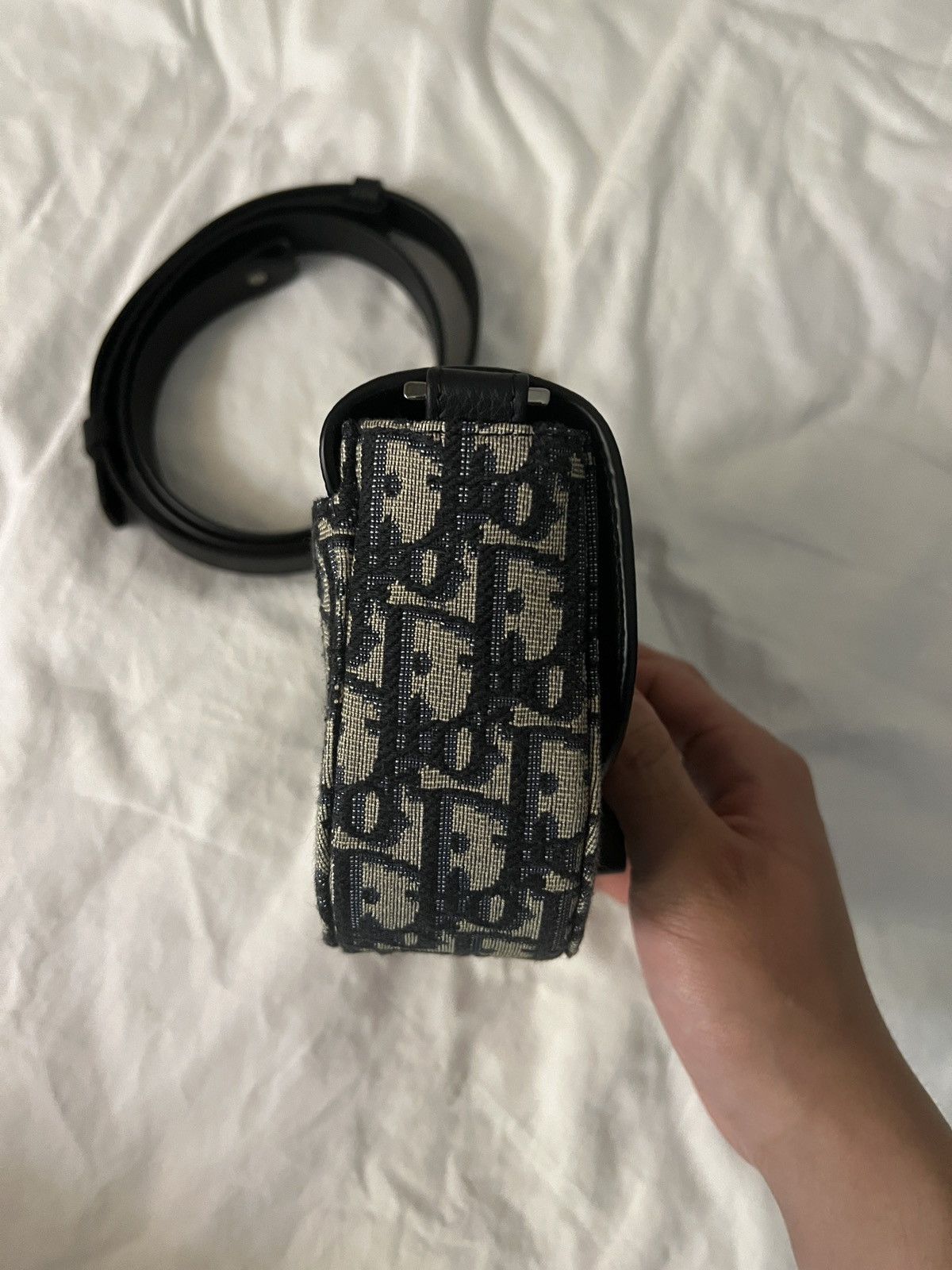 Dior Mini Saddle Messenger Bag with Flap Size ONE SIZE - 3 Thumbnail