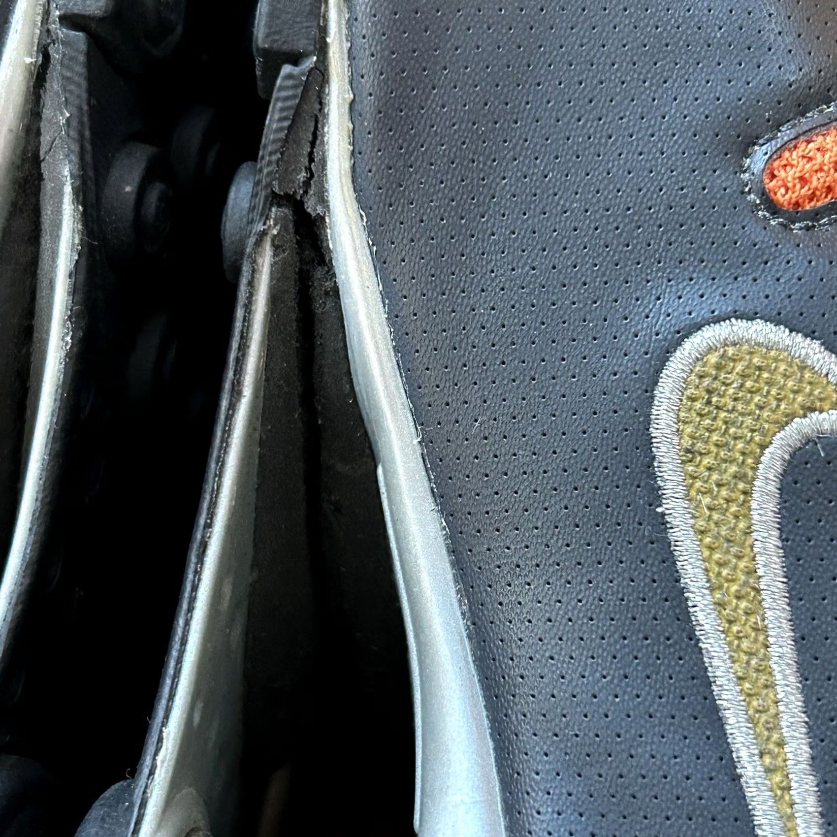 Nike VINTAGE Nike Shox NZ 313428-471 Sample 10.5 Syracuse 2007 Nike Shox Sneaker Mens Gray Size US 10 / EU 43 - 6 Thumbnail