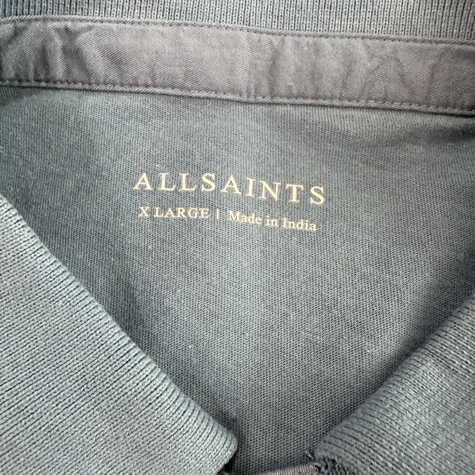Allsaints AllSaints Shirt XL Vidal Polo Short Sleeve Button Mens Size US XL / EU 56 / 4 - 3 Thumbnail