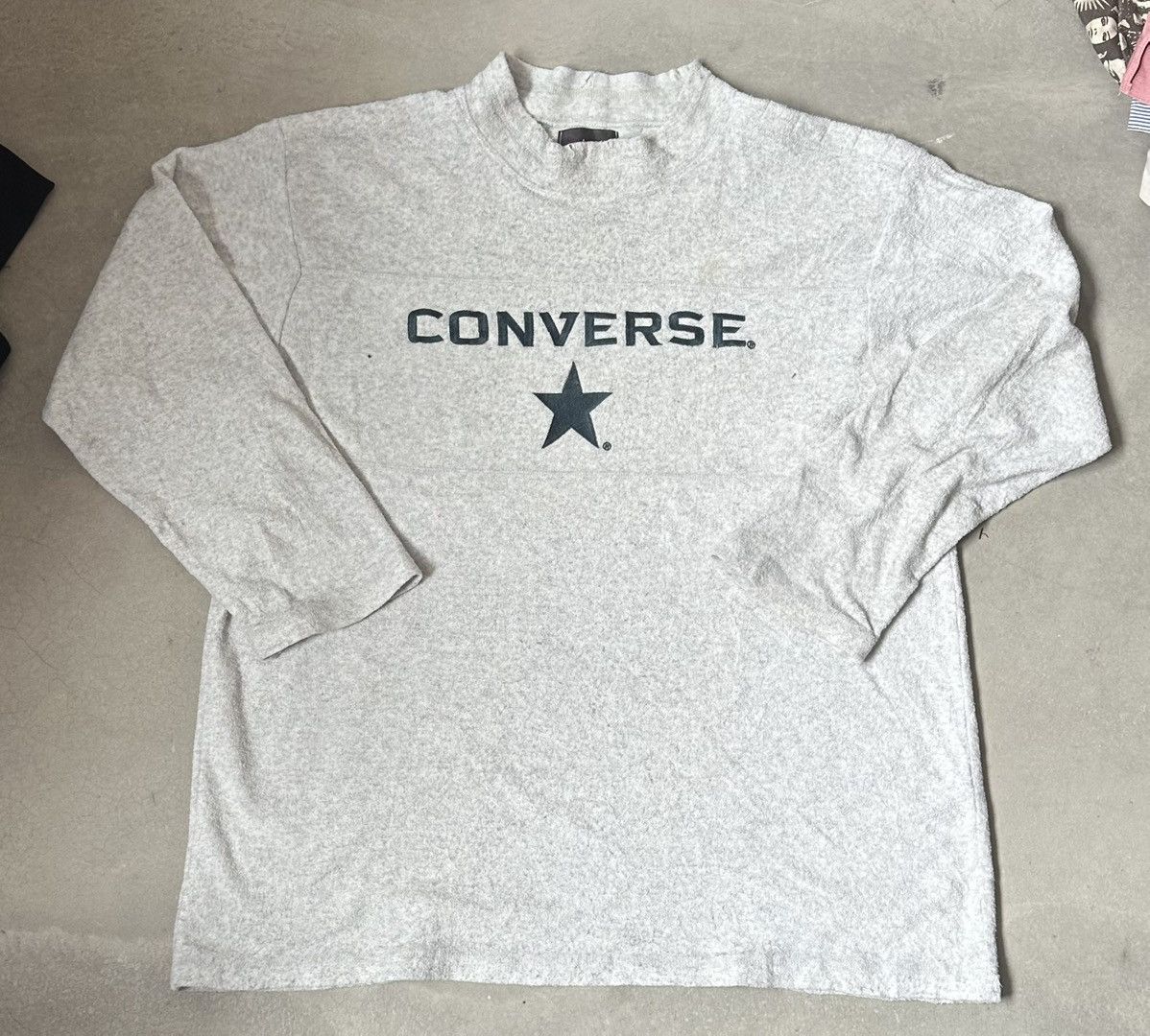 Converse VINTAGE CONVERSE BOG LOGO SWEATSHIRT Size US L / EU 52-54 / 3 - 1 Thumbnail