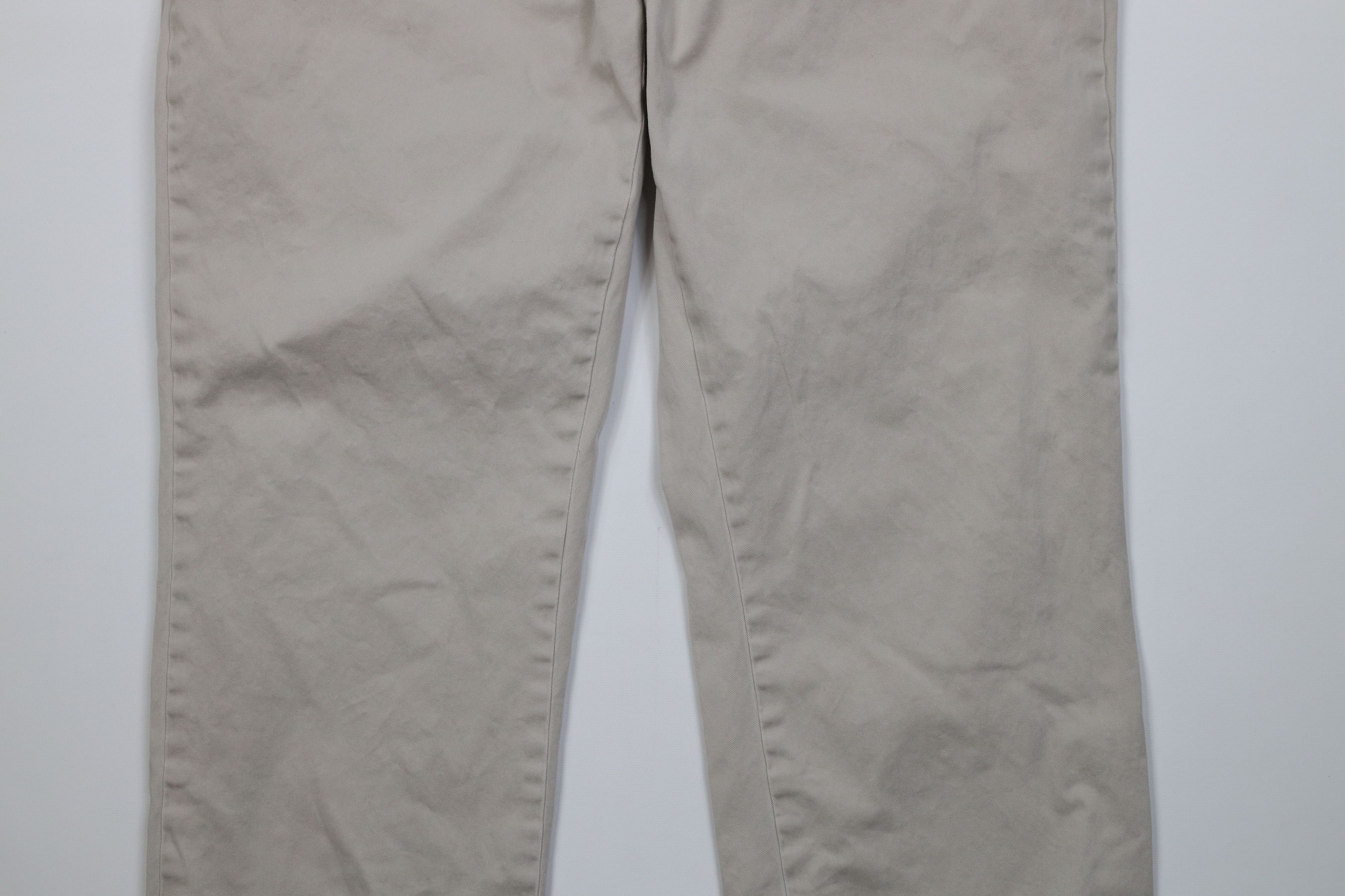 Polo Ralph Lauren Vintage Ralph Lauren Fit Wide Leg Chino Pants Beige Cotton Size US 38 / EU 54 - 3 Thumbnail