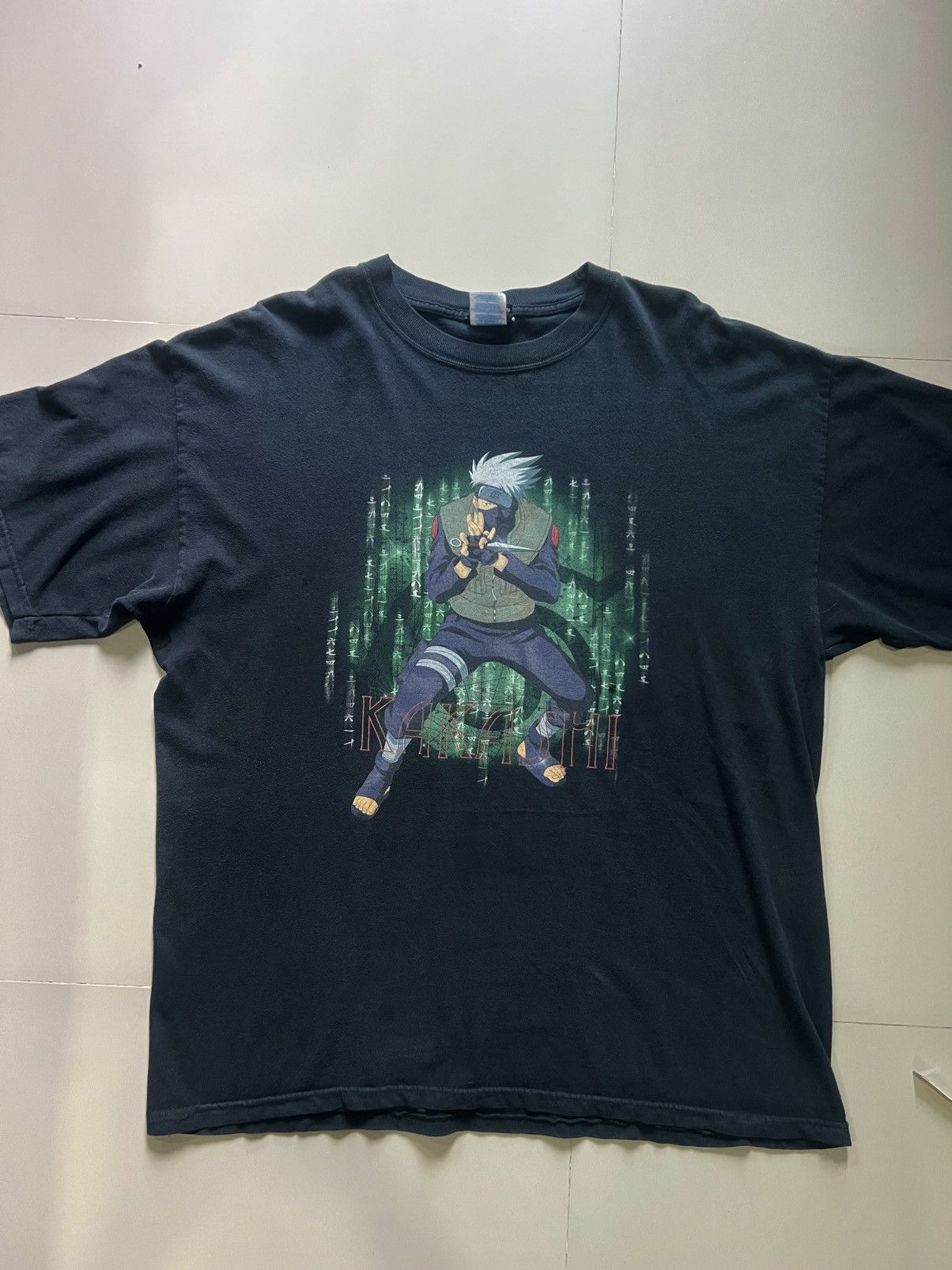 Anime KAKASI Naruto Vintage 2002 T Shirts Size US XL / EU 56 / 4 - 1 Thumbnail