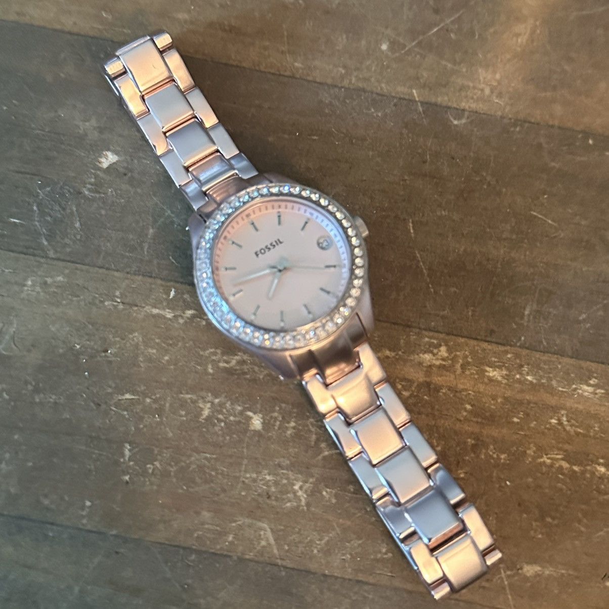 Fossil Fossil Stella Mini Glitz blush watch ES2976 Size ONE SIZE - 8 Thumbnail