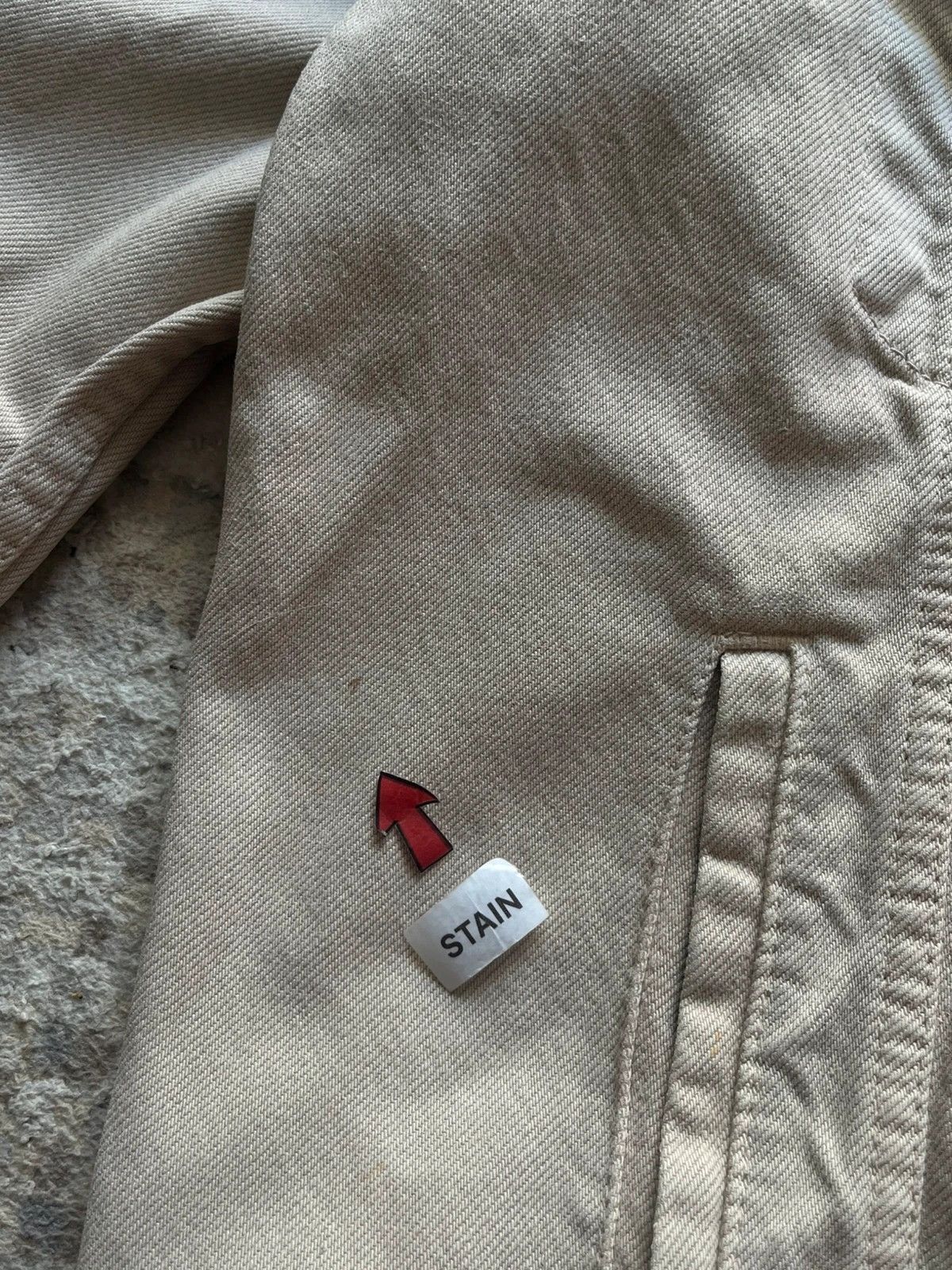 Levi's Levi’s 70503 02 Sz L Denim Jacket Beige Vintage 1997 Rare Size US L / EU 52-54 / 3 - 15 Thumbnail