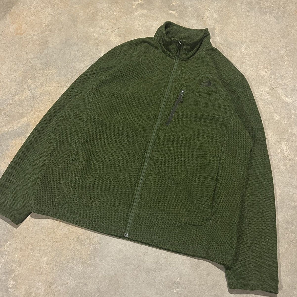 Polartec × The North Face The North Face Zip Up Fleece Polartec Jacket Green Size US XL / EU 56 / 4 - 2 Thumbnail