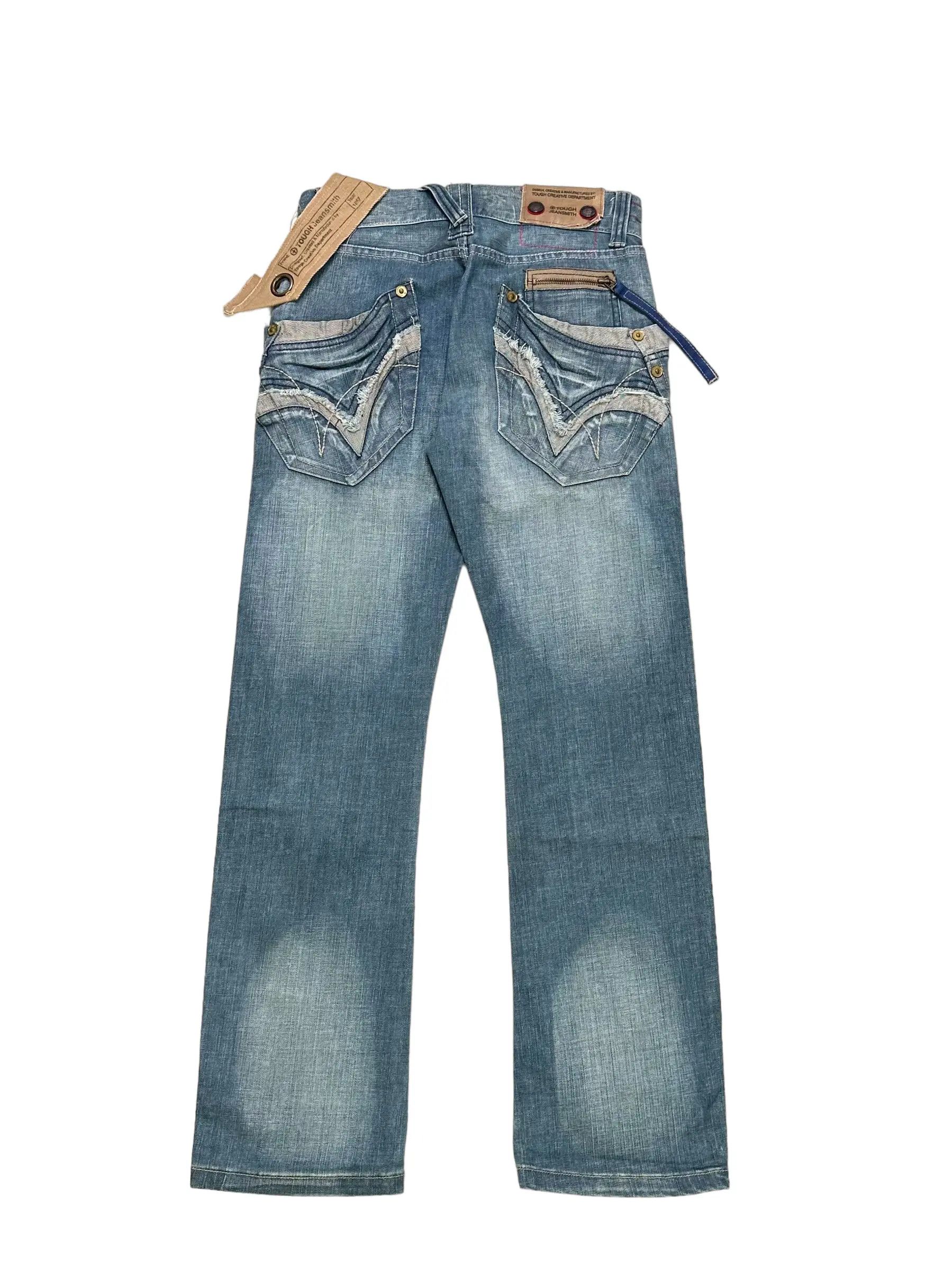 Japanese Brand Tough military distressed jeans Size US 30 / EU 46 - 1 Thumbnail
